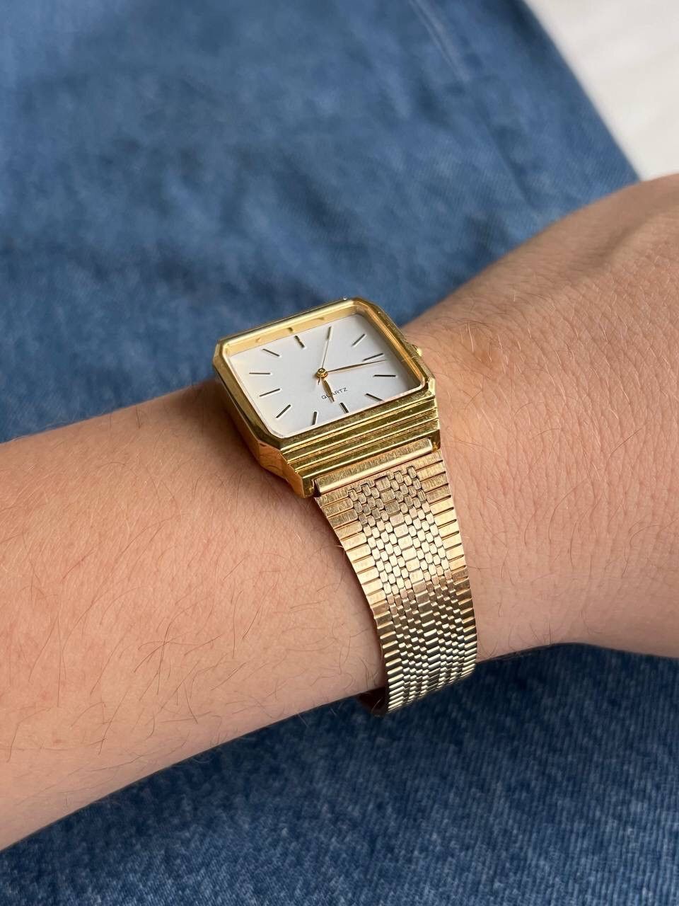 Japanese Brand × Vintage Vintage Japanese style futuristic Watch golden tank Size ONE SIZE - 2 Thumbnail