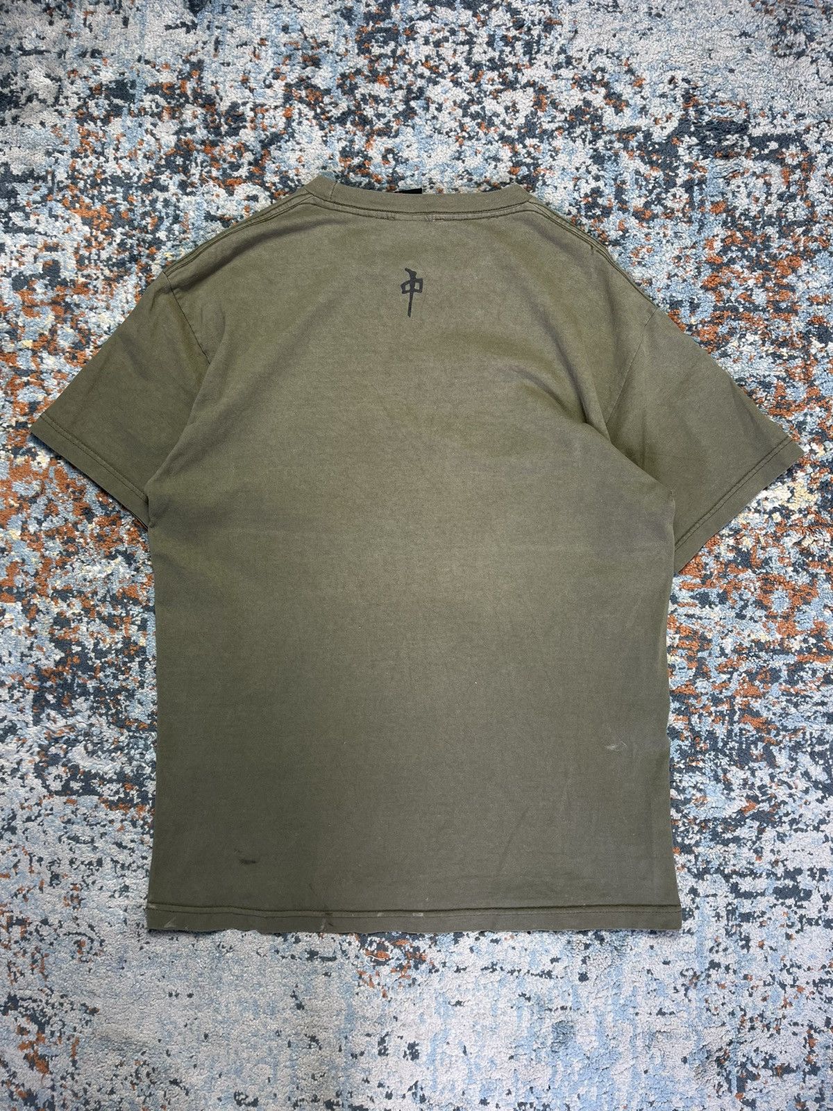 Toy Machine × Vintage Vintage 90s Red Dragon apparel distressed olive green tee Size US L / EU 52-54 / 3 - 2 Thumbnail