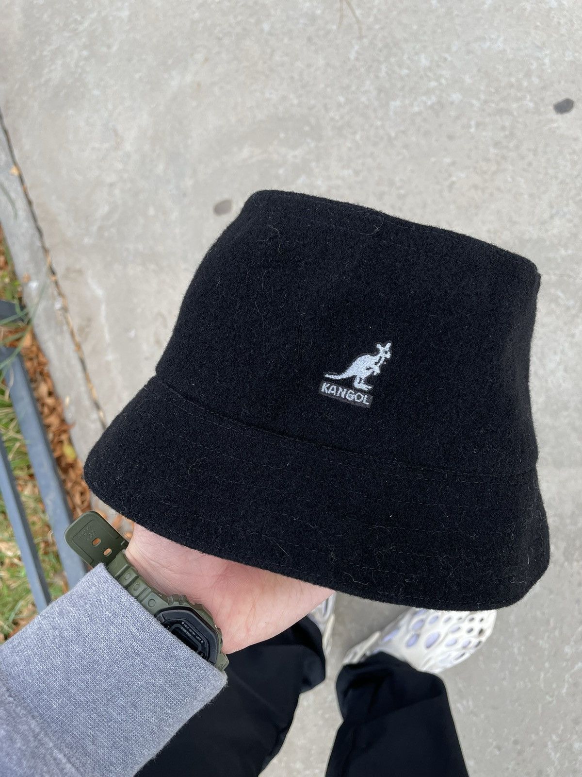 Vintage Vintage 90s Kangol Wool Cabbie Hat Cap Sk8 Bucket Size ONE SIZE - 4 Thumbnail