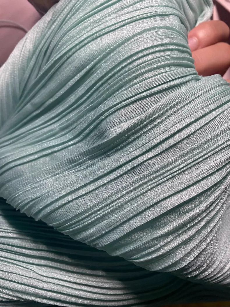 Issey Miyake Issey Miyake size:3 Mint green pleated pants Size 42" / US 20 - 4 Thumbnail