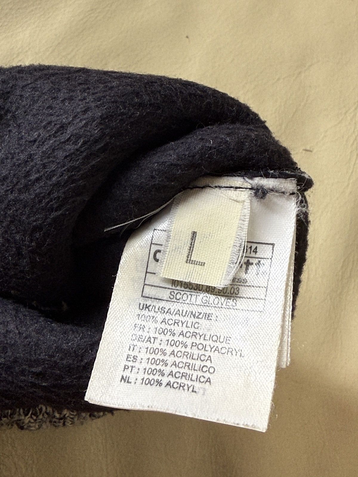 Carhartt Wip Carhartt WIP Scott Gloves Thinsulate Platinum Size ONE SIZE - 8 Thumbnail