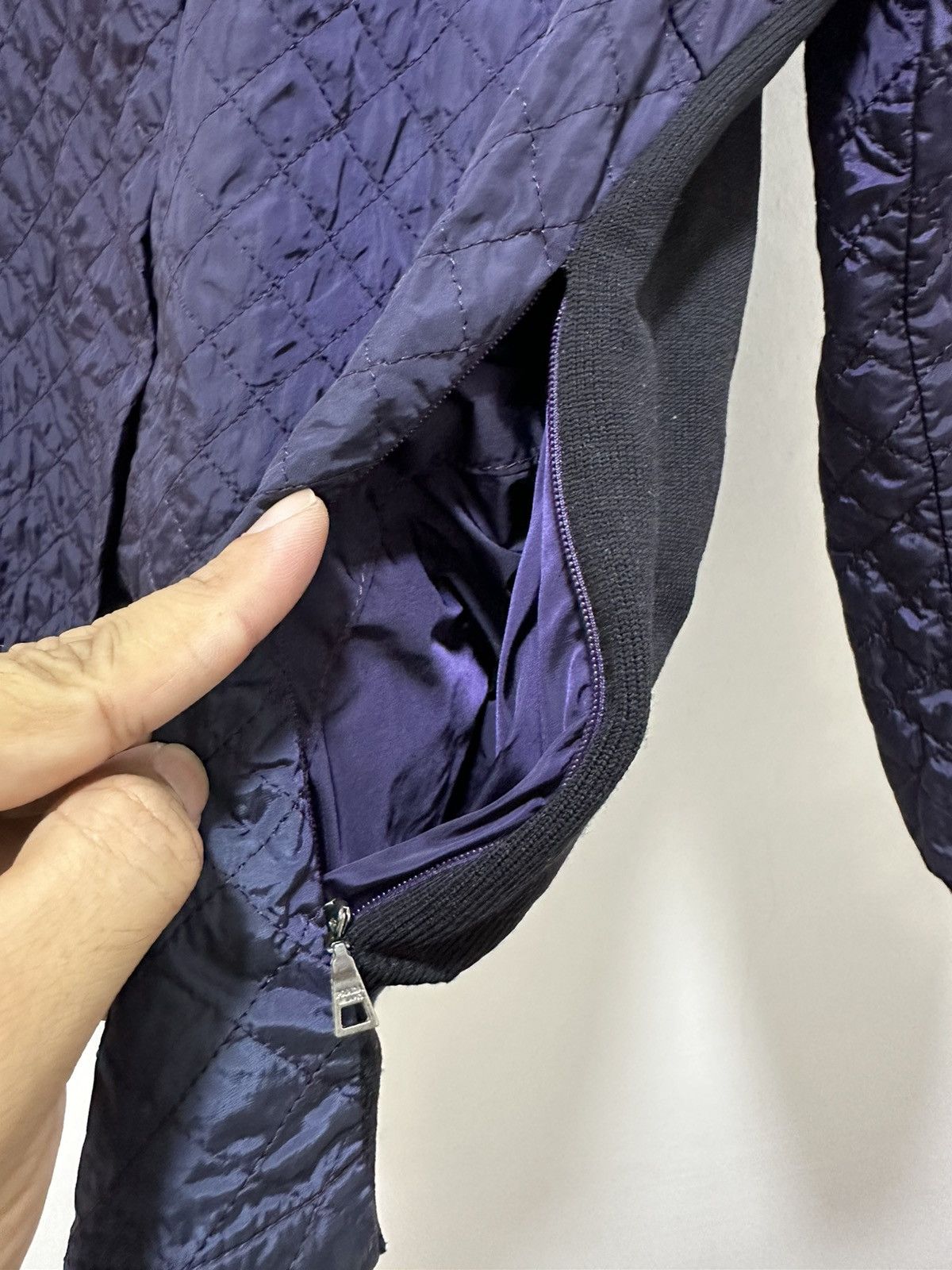 Prada Parda Quilted Jacket Design Made In Italy Size M / US 6-8 / IT 42-44 - 10 Thumbnail