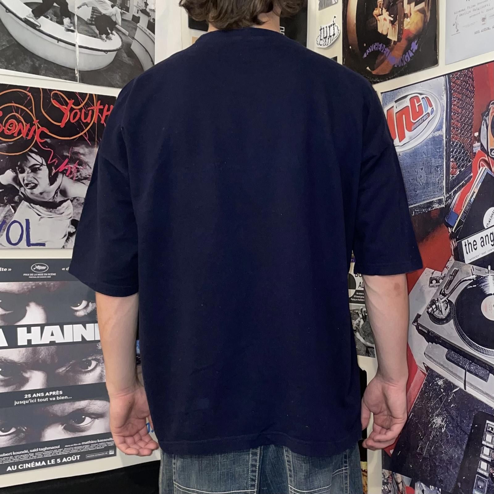 Survival of the Fashionest Fishbone 90s Embroidered T-Shirt XXL Size US XXL / EU 58 / 5 - 7 Thumbnail