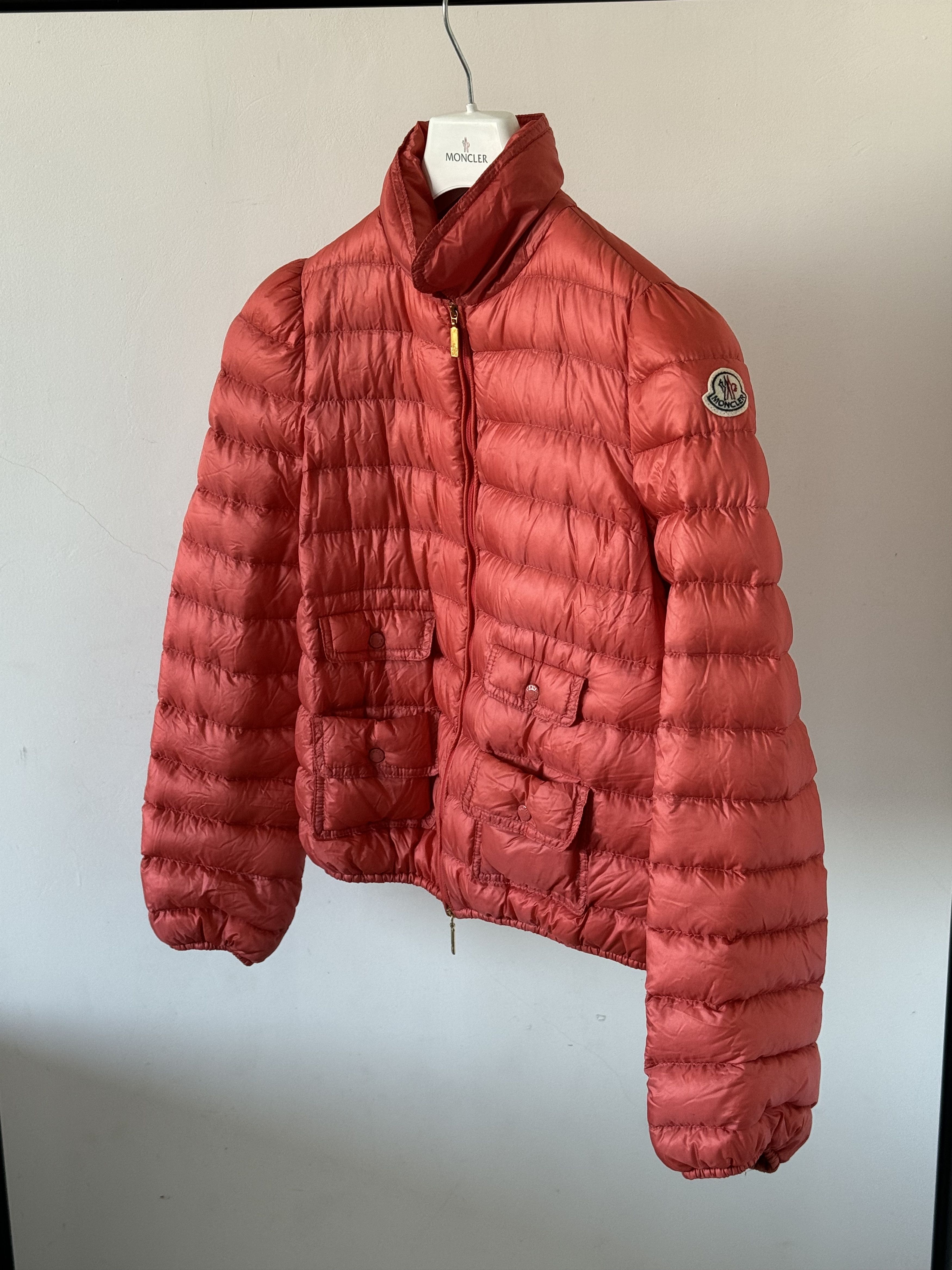 Moncler Moncler Angelique micropuffer jacket Size S / US 4 / IT 40 - 1 Thumbnail