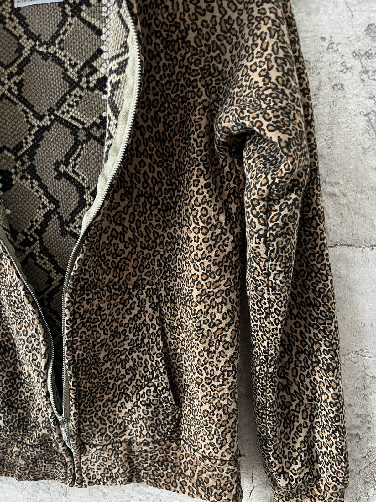 Needles Number (N)ine x Needles Leopard Hoodie Size S / US 4 / IT 40 - 3 Thumbnail
