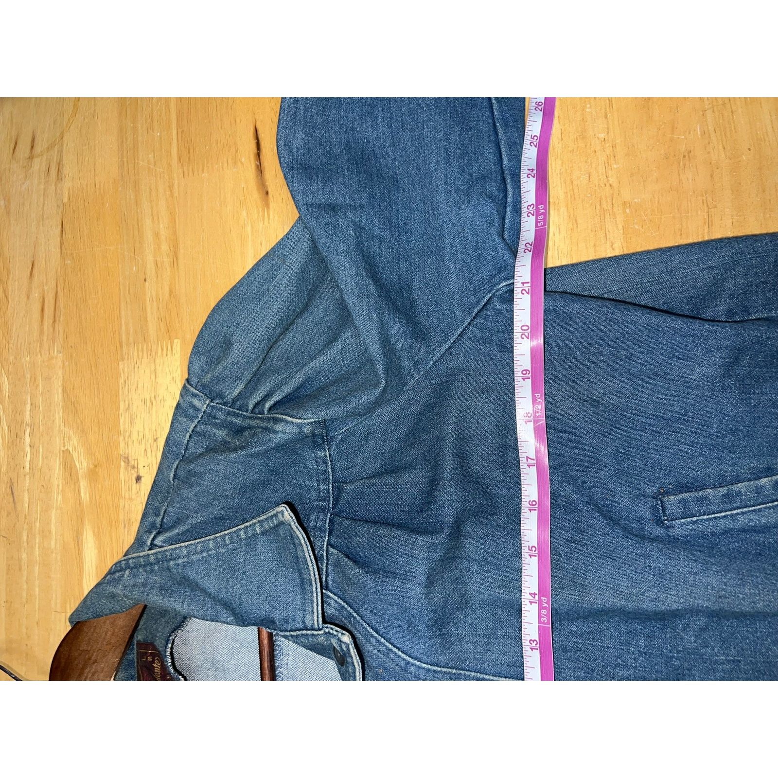 Vintage Womens Vintage Sergio Valente Denim Jacket Button Up 90s l Size L / US 10 / IT 46 - 12 Thumbnail