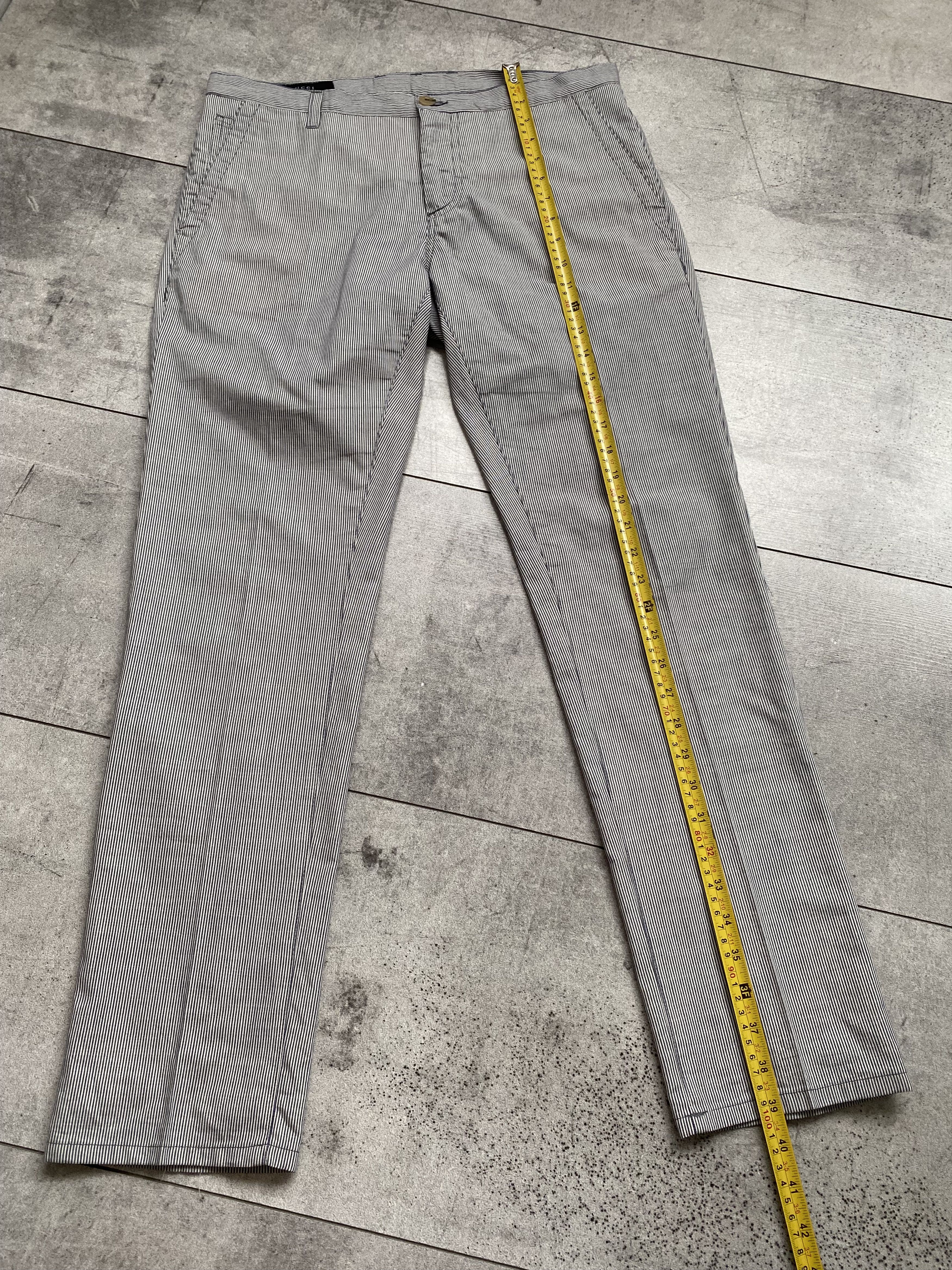 Gucci GUCCI Stripe New Short Cotton Luxury Chino Size US 30 / EU 46 - 15 Thumbnail