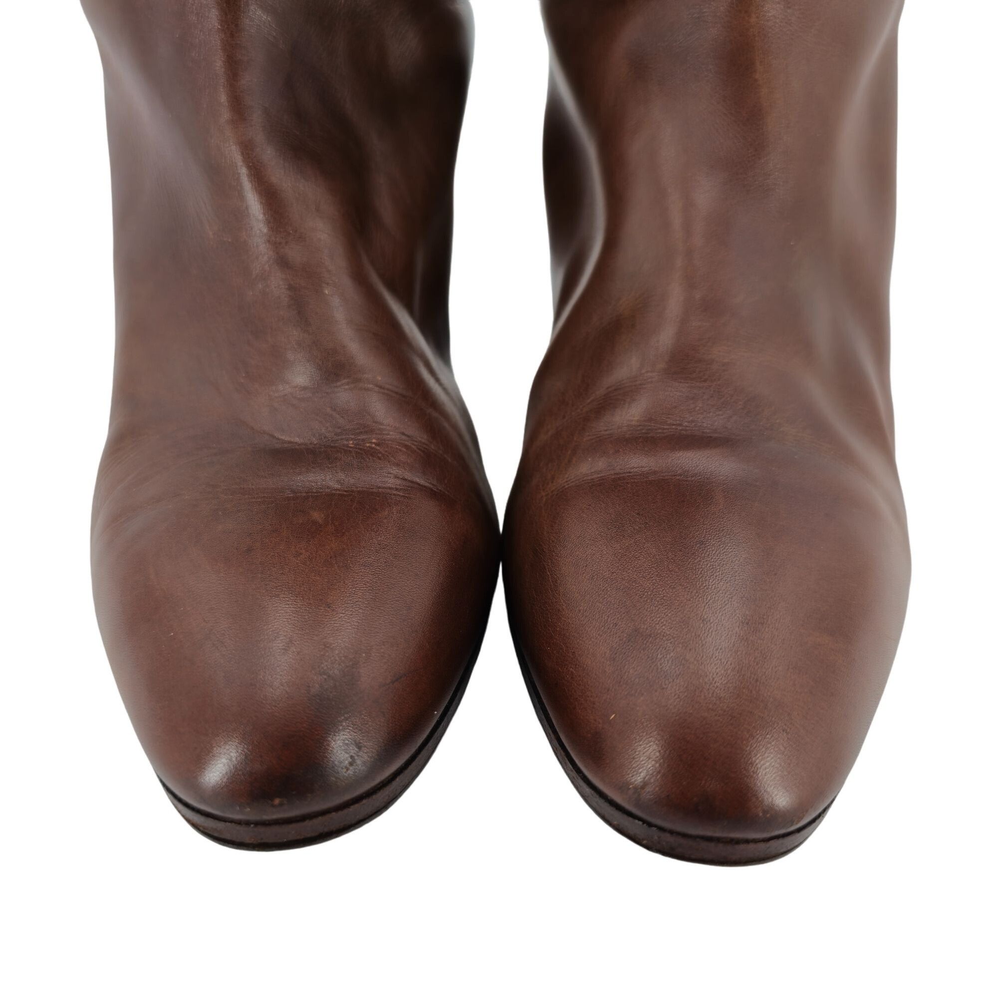 Bally Vintage Italian Calfskin Bally Womens Size 7.5M Brown Soft Size US 7.5 / IT 37.5 - 13 Thumbnail
