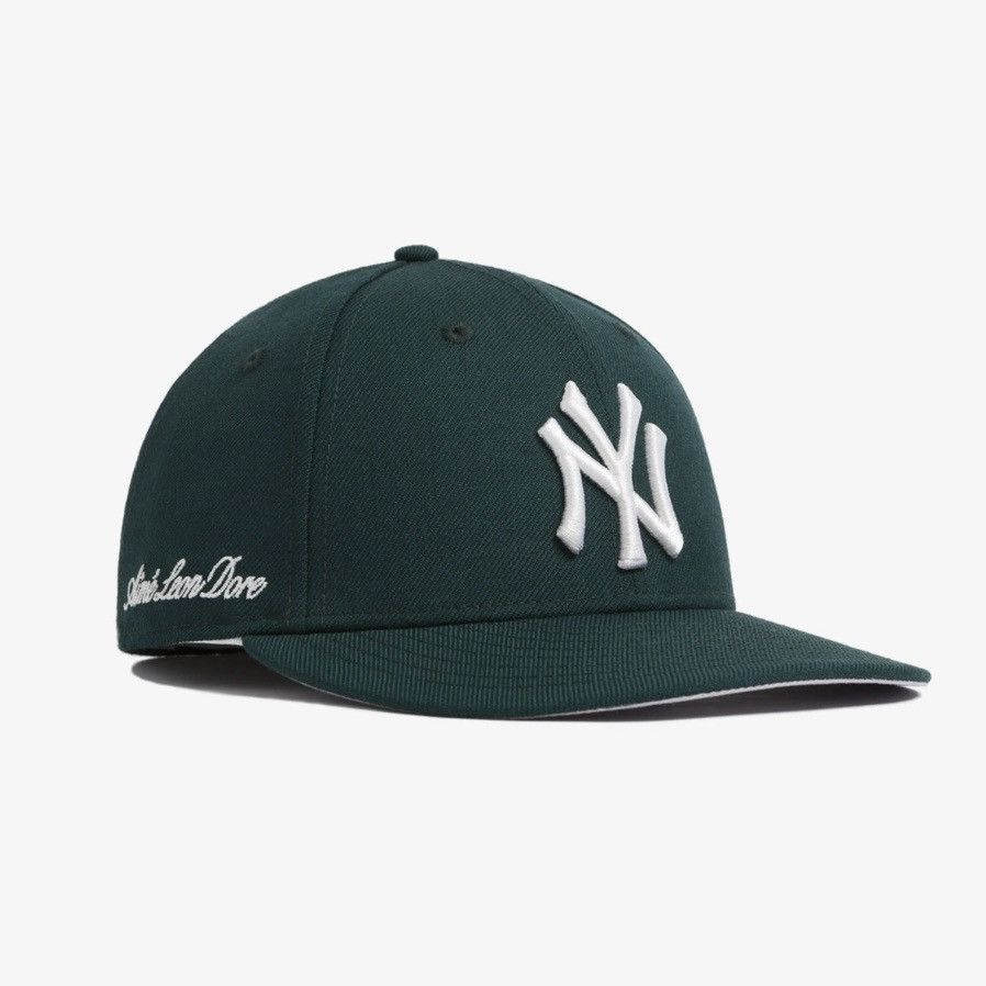 Aime Leon Dore Size 7 7/8 Aimé Leon Dore New Era Yankees Green Fitted Hat Size ONE SIZE - 2 Thumbnail