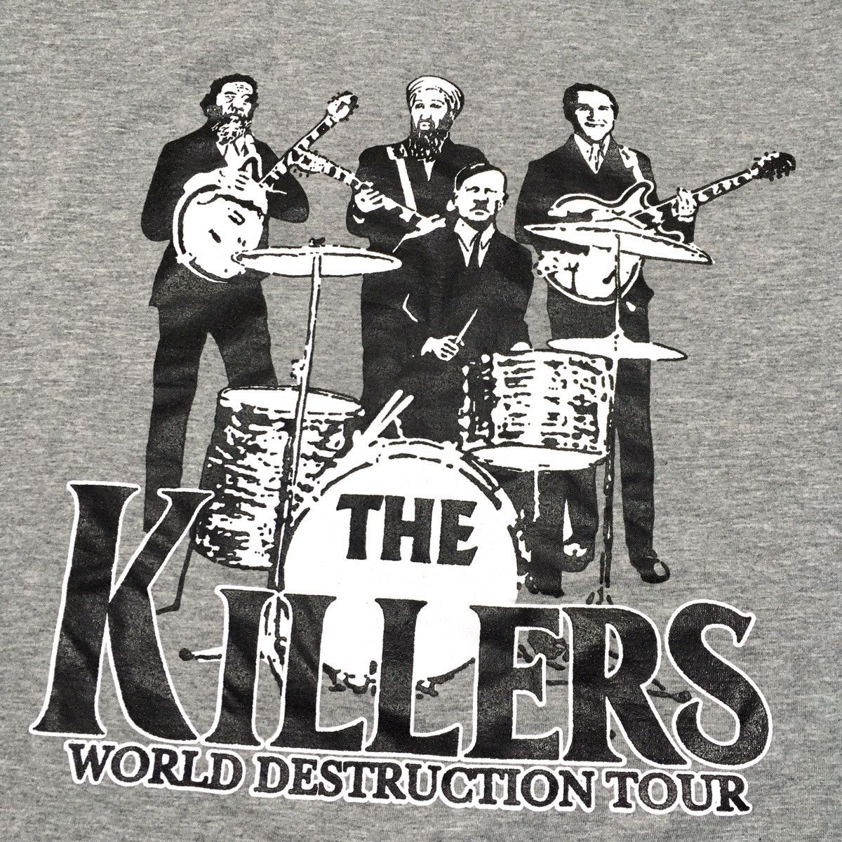 Vintage Vintage THE KILLERS Dictators World Destruction Tour T-shirt Size US M / EU 48-50 / 2 - 3 Thumbnail