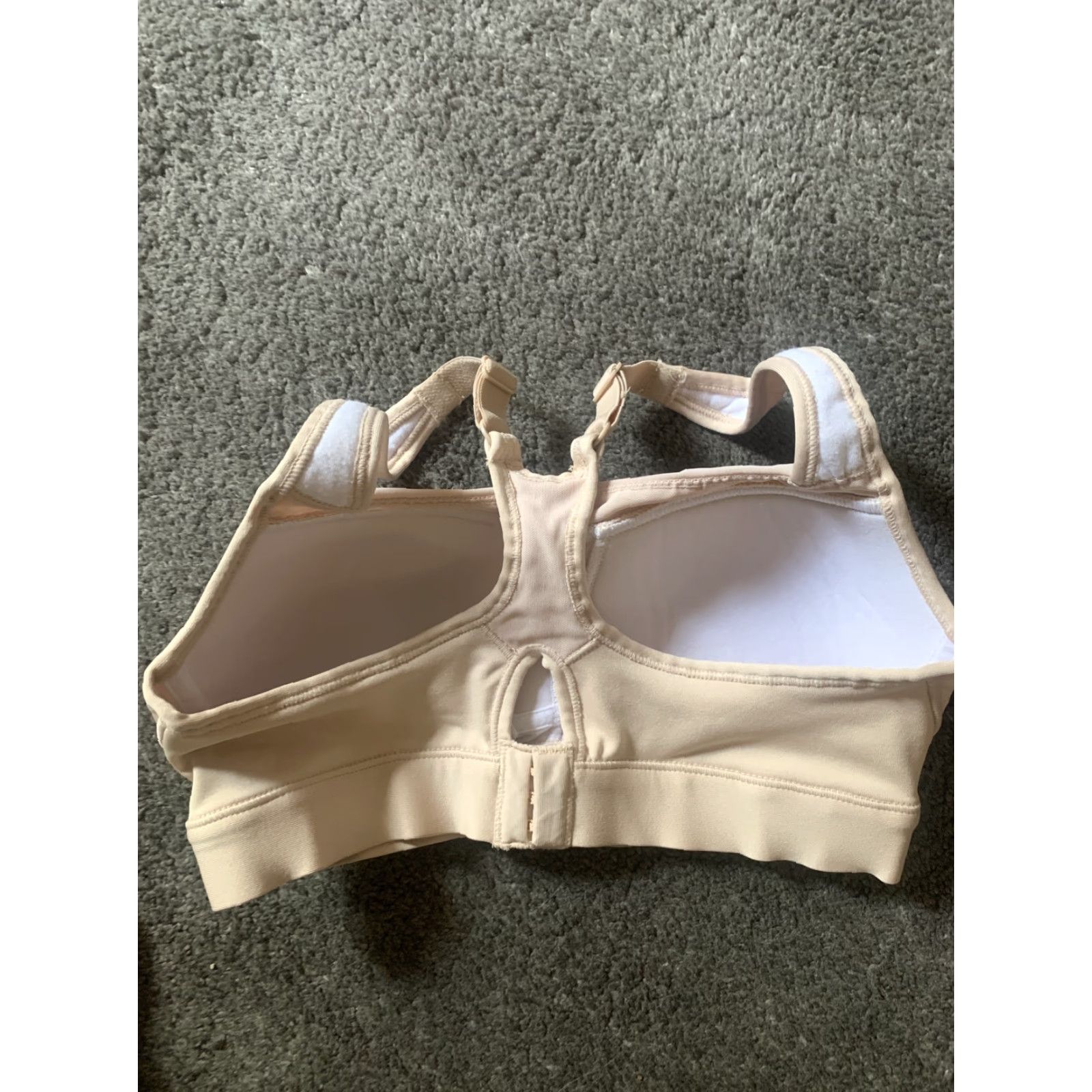 Vintage Bali One Smooth U Bra Duo Dry High Support Taupe 34B Underwire Womens Bras Size ONE SIZE - 3 Thumbnail