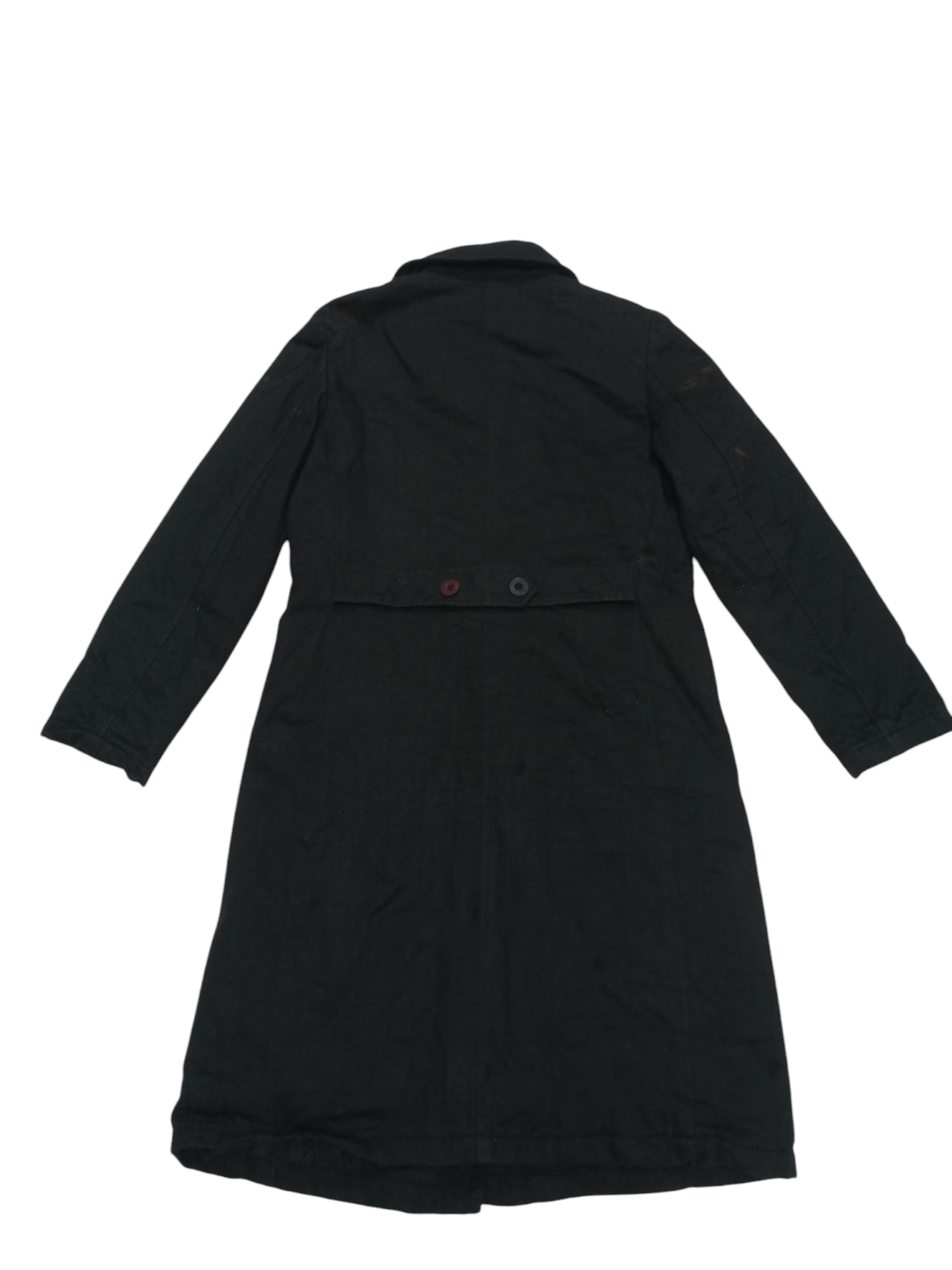 Fendi Vintage Fendi Zucca Monogram Black Distressed Trench Coat Size US M / EU 48-50 / 2 - 3 Thumbnail