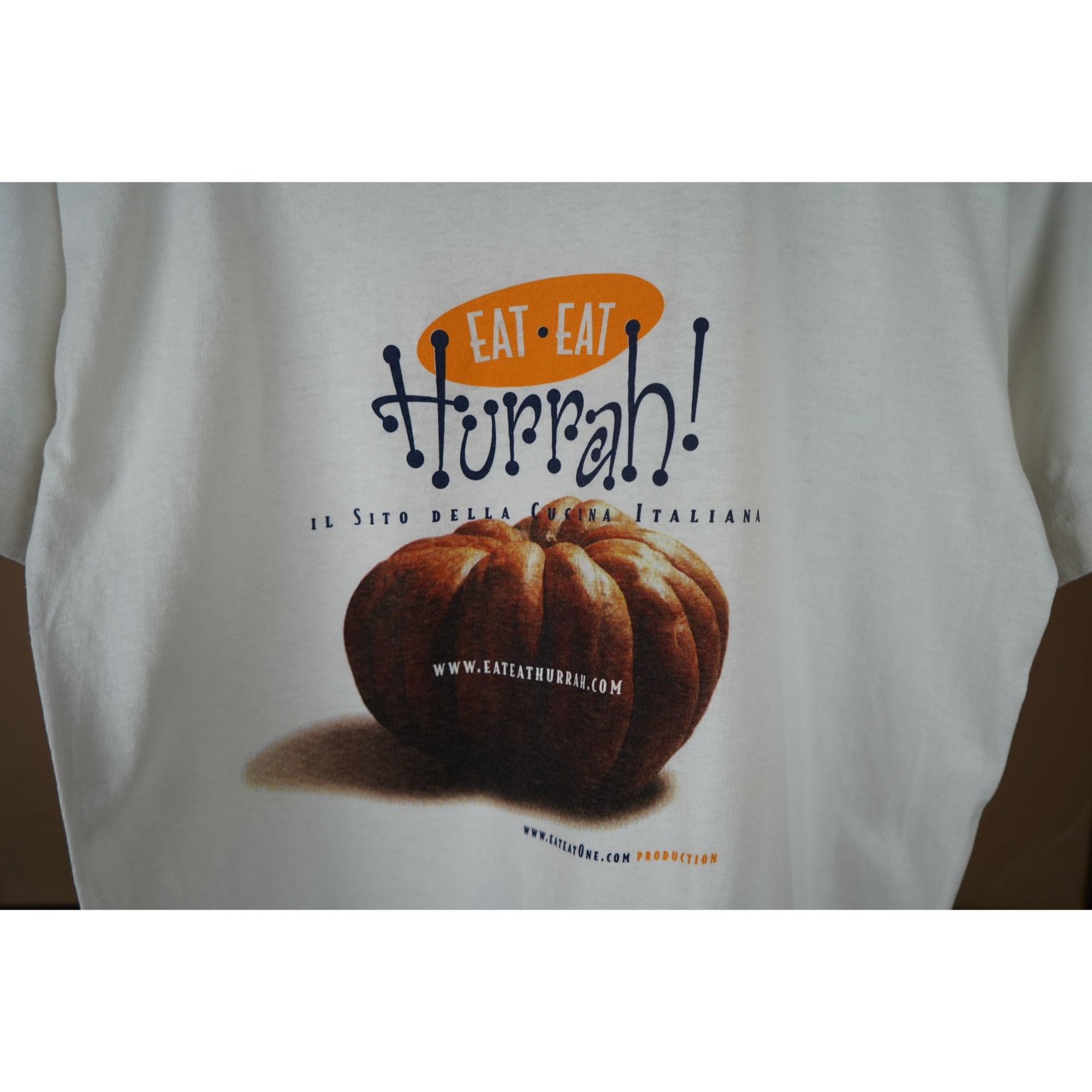 Vintage Vintage Food Theme Screen Stars White 90s Men's M #454 Size US M / EU 48-50 / 2 - 3 Thumbnail