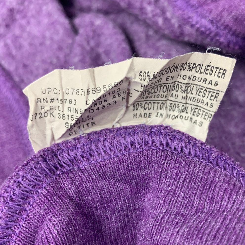 Hanes Hand Printed Womens Small Owl Bird Long Sleeve Sweatshirt Size S / US 4 / IT 40 - 5 Thumbnail