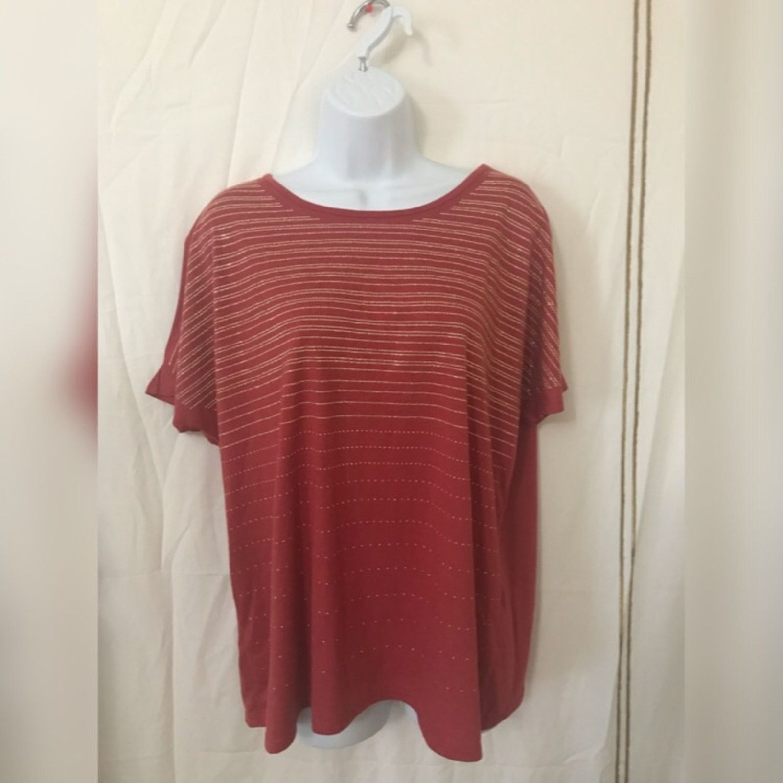Other Westport 1962 Rust Rhinestones Plus Size Top Size XL / US 12-14 / IT 48-50 - 1 Thumbnail