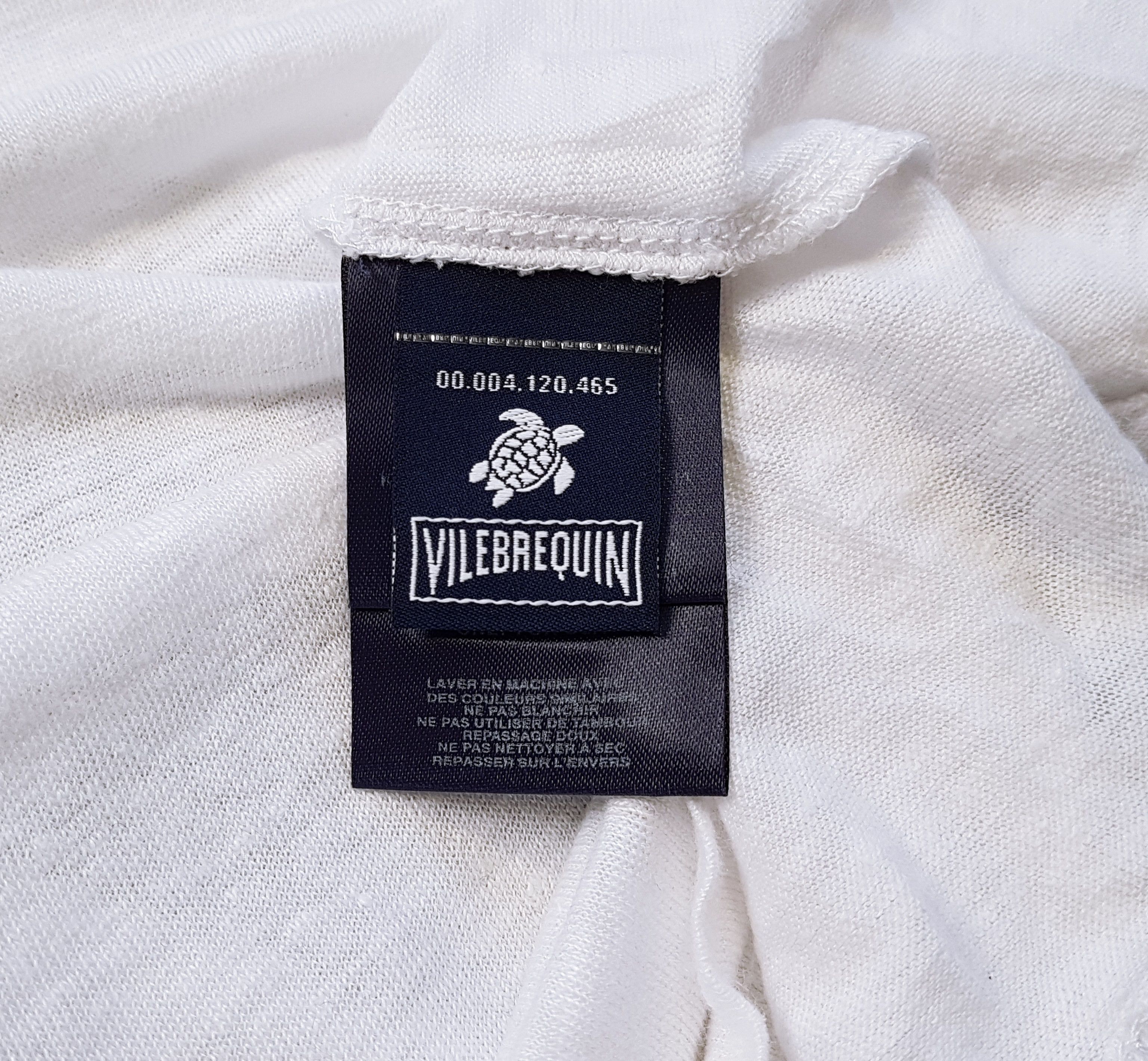 Vilebrequin Vilebrequin RRP $190 Pyramid Solid Linen Jersey Polo sz 3XL Size US XXL / EU 58 / 5 - 9 Thumbnail