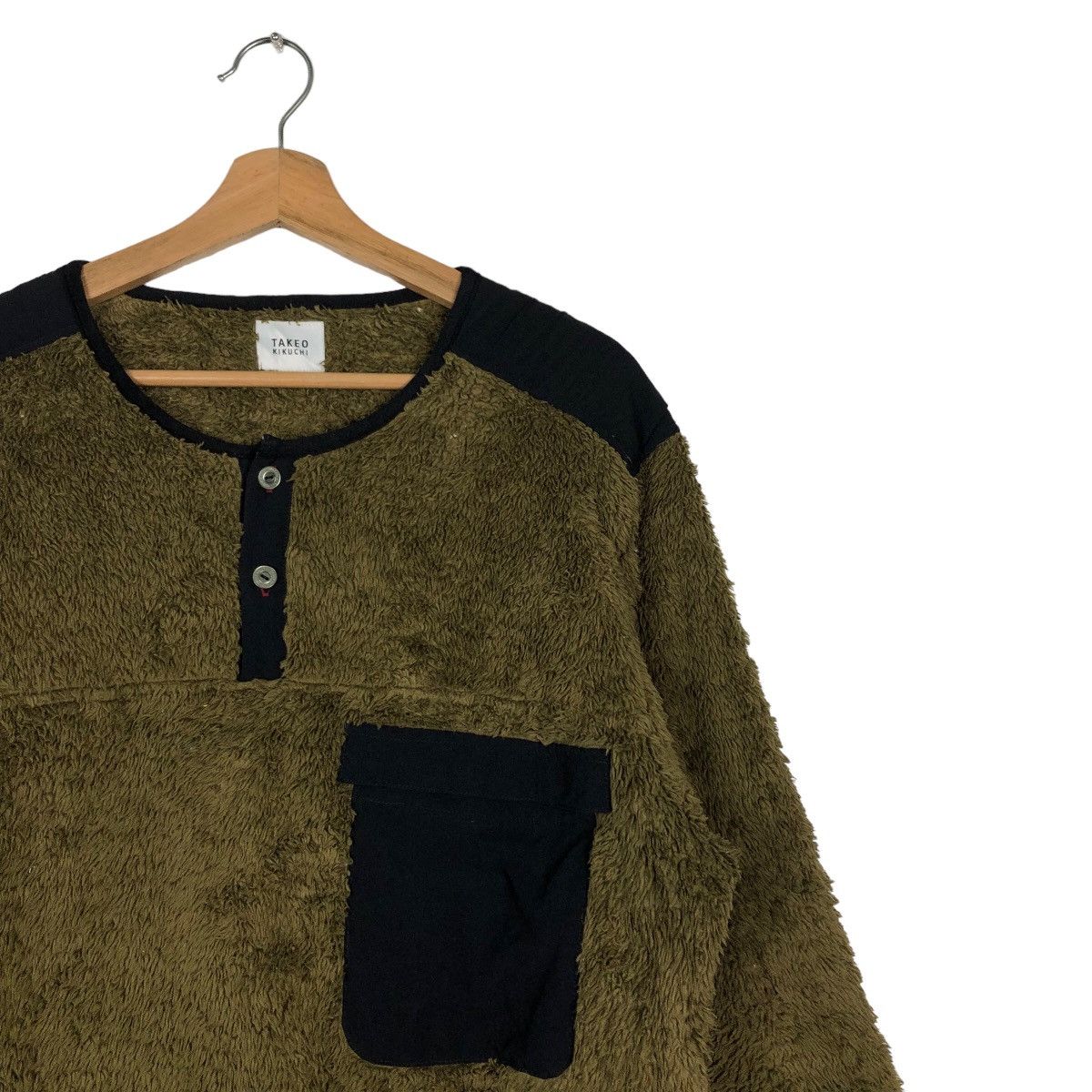 Japanese Brand 🔥90’s Fleece Sherpa Jacket Takeo Kikuchi Japan Size US L / EU 52-54 / 3 - 5 Thumbnail