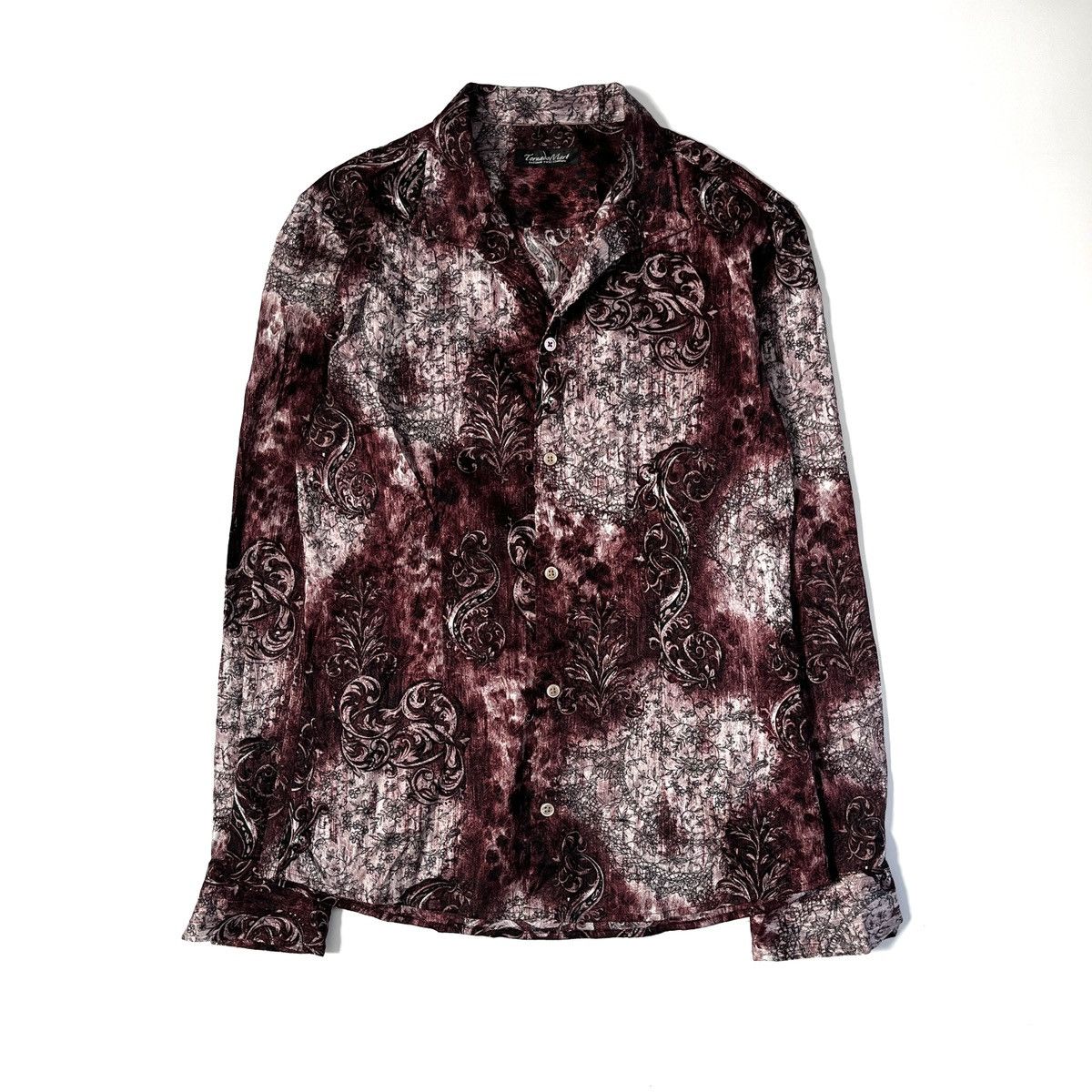 Tornado Mart Tornado Mart Printed Long Sleeve Casual Shirt Size US XS / EU 42 / 0 - 1 Thumbnail