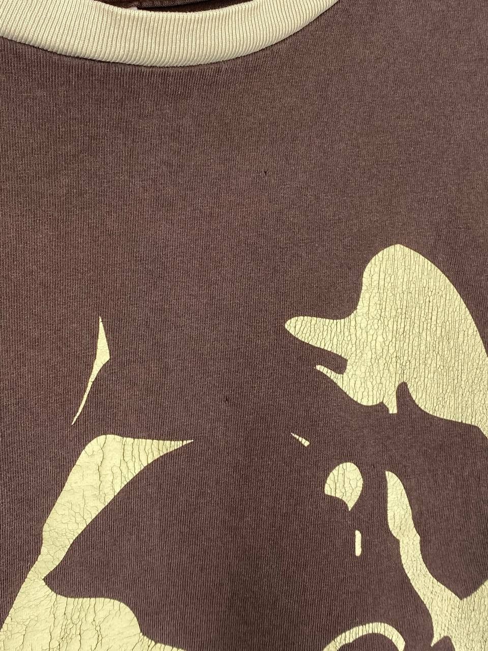 Seditionaries Japan Oversize Brown Distressed T-Shirt y2k style Printed Size S / US 4 / IT 40 - 4 Thumbnail