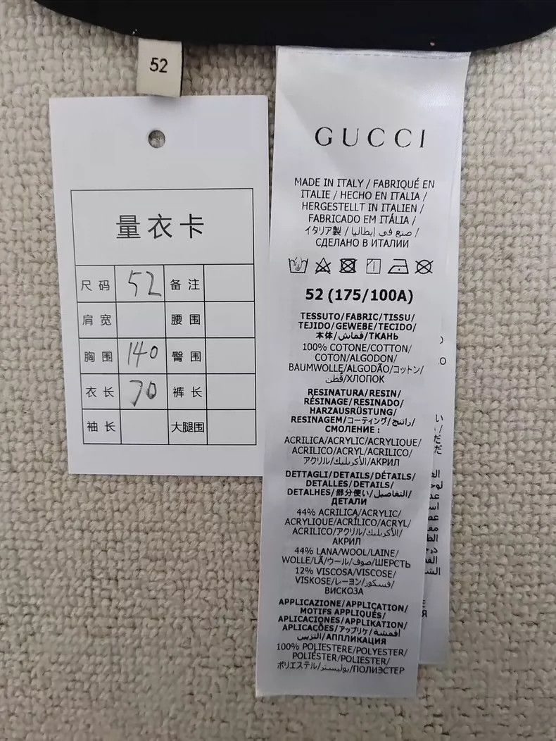 Gucci GUCCI Tag Hooded Drawstring Jacket 2501-Nextarrow Size US L / EU 52-54 / 3 - 5 Thumbnail