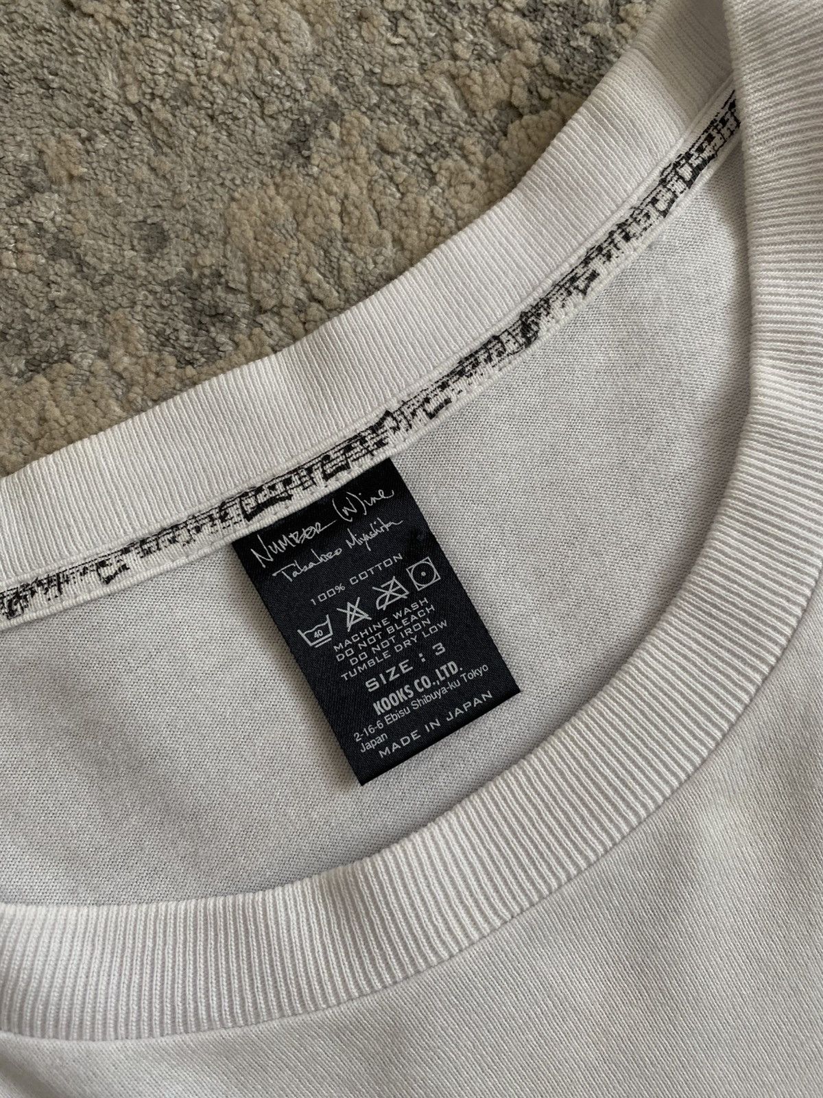 Number (N)ine AW09 It Was Getting Darker And Darker Tee Size US M / EU 48-50 / 2 - 6 Thumbnail