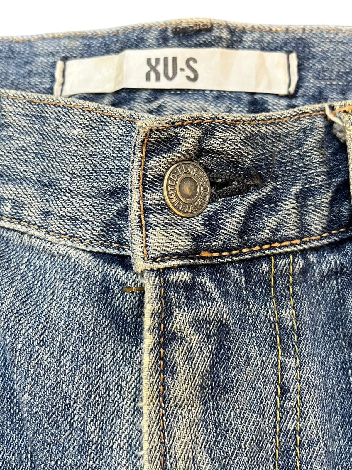 Edwin × Japanese Brand Vintage Edwin XV-S Baggy Distressed Denim Size US 32 / EU 48 - 4 Thumbnail