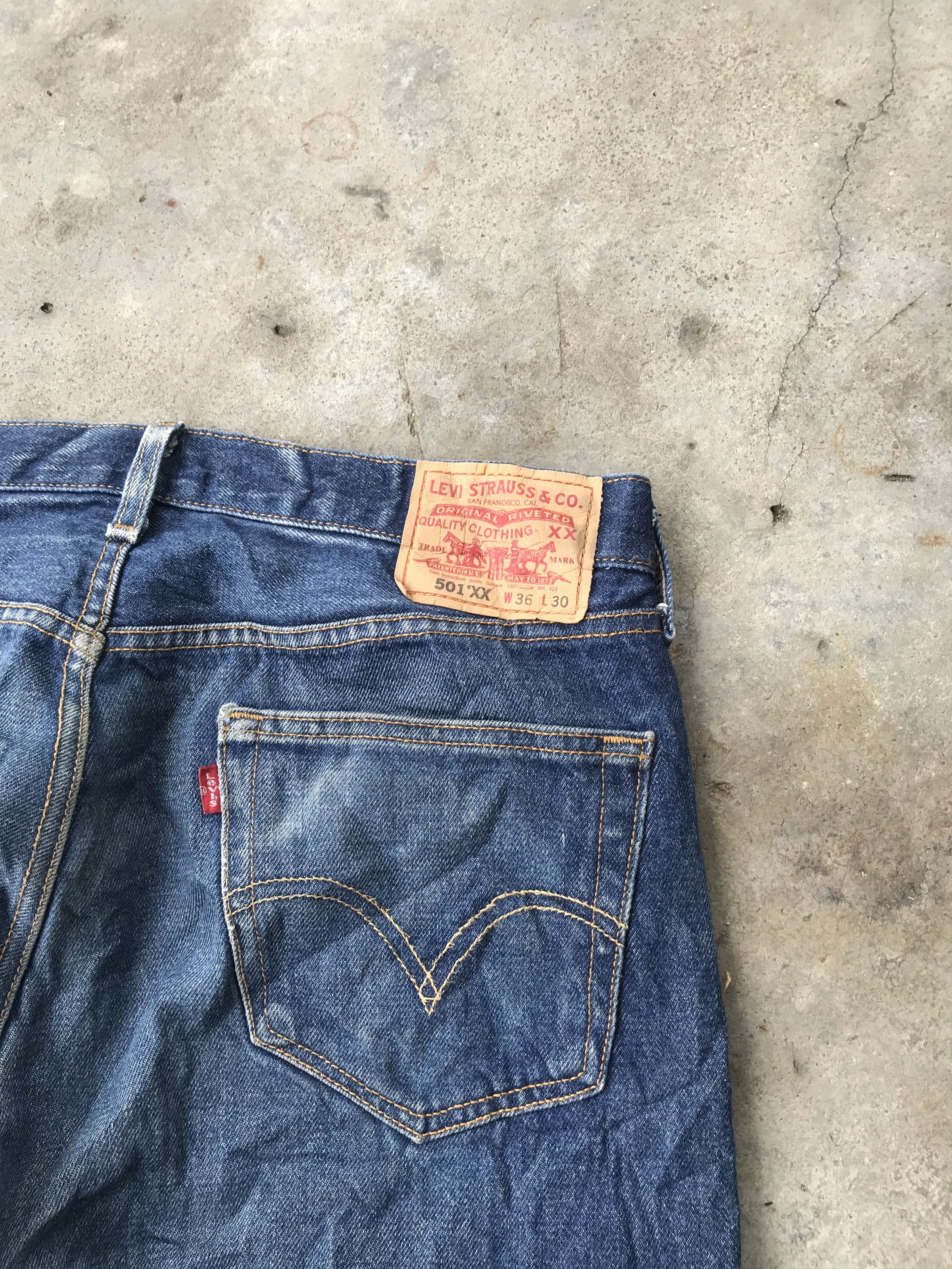 Levi's Levi's 501 xx denim jeans Size US 34 / EU 50 - 2 Thumbnail