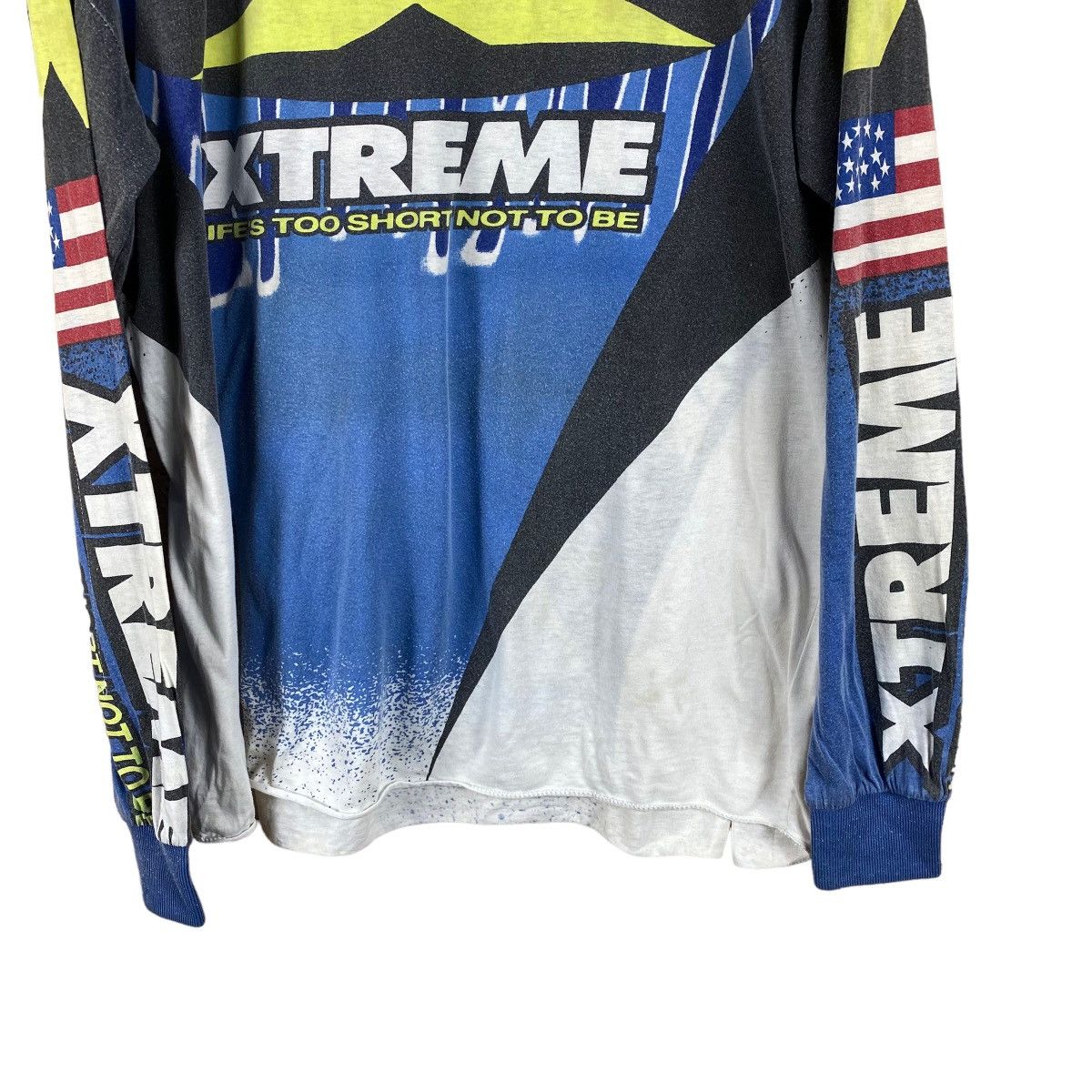 Fox Racing VINTAGE XTREME MOTORCROSS LONG SLEEVES SHIRT Size US L / EU 52-54 / 3 - 4 Thumbnail