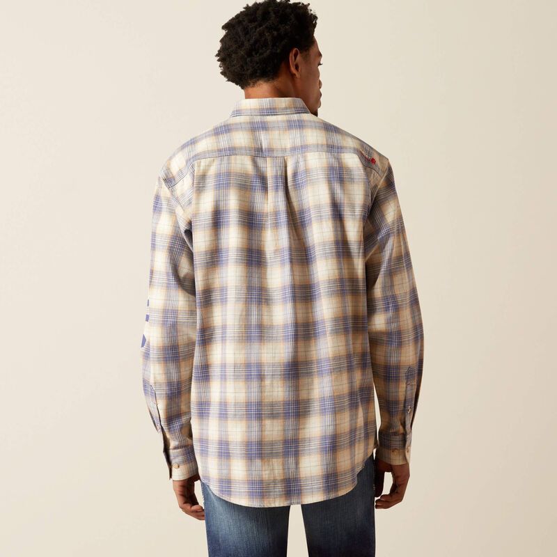 Ariat NWT Ariat FR Crenshaw Logo Work Shirt in Moon Beam Size XXL Size US XXL / EU 58 / 5 - 2 Thumbnail