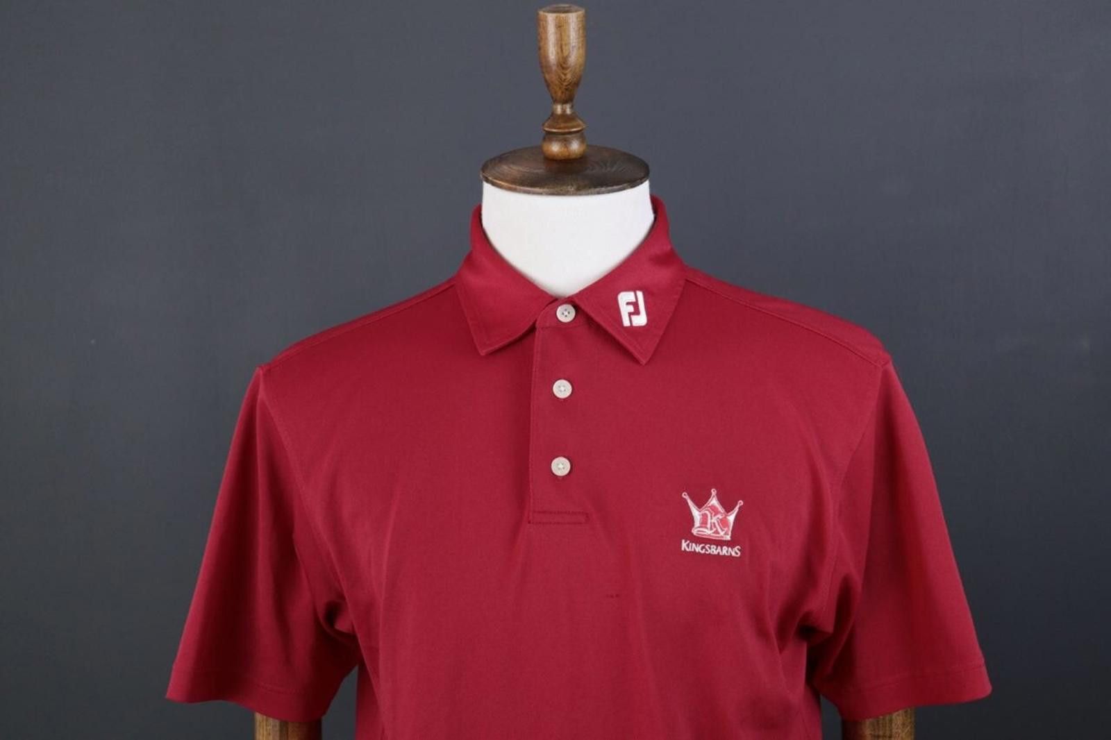 Footjoy FootJoy Athletic Kingbarns Polo Shirt Size L Size US L / EU 52-54 / 3 - 2 Thumbnail