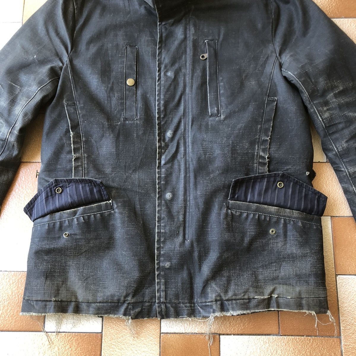 Boycott × Japanese Brand BOYCOTT distressed denim jacket Size US M / EU 48-50 / 2 - 19 Thumbnail