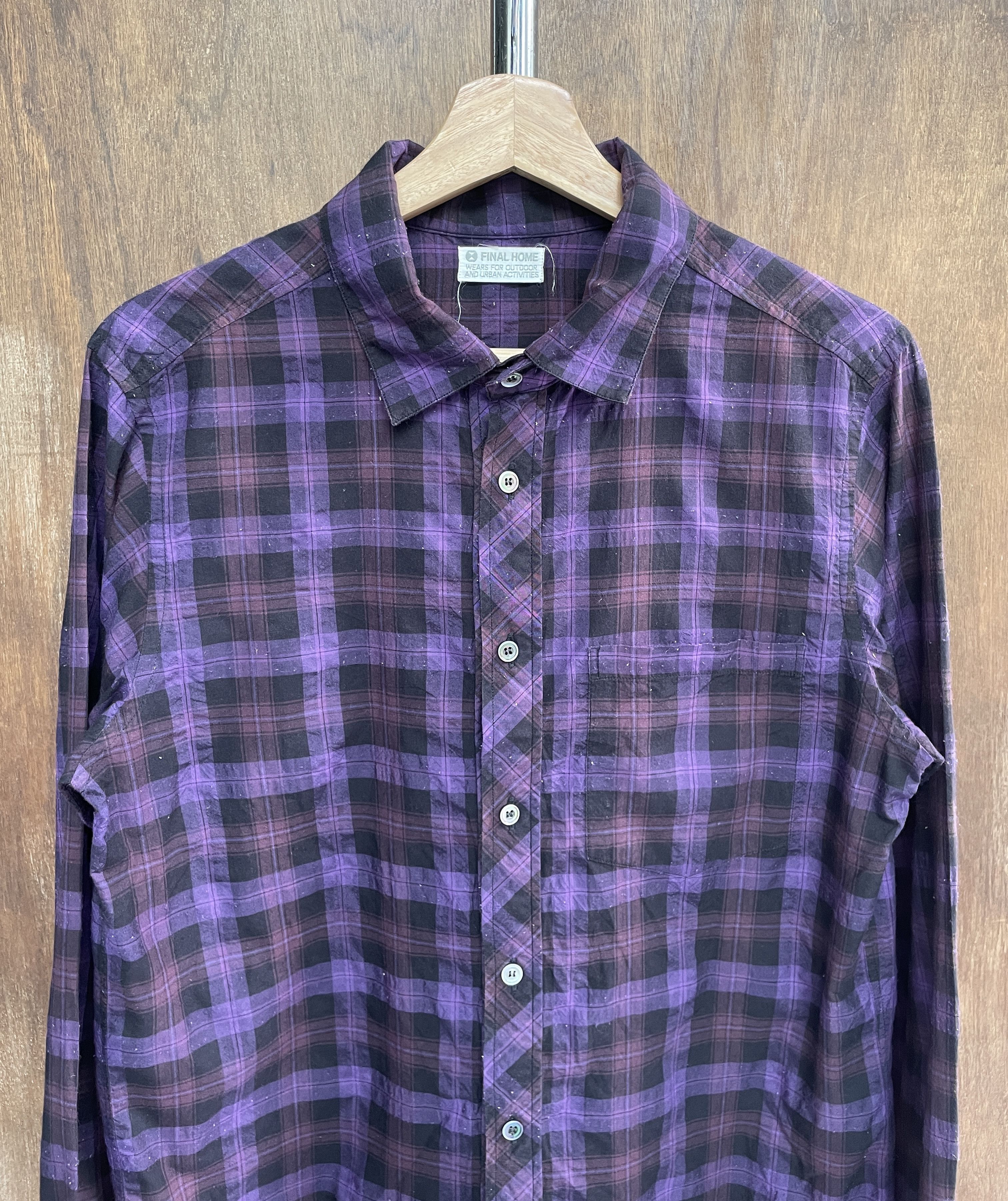 Final Home FINAL HOME Flannel Shirt Size US M / EU 48-50 / 2 - 2 Thumbnail