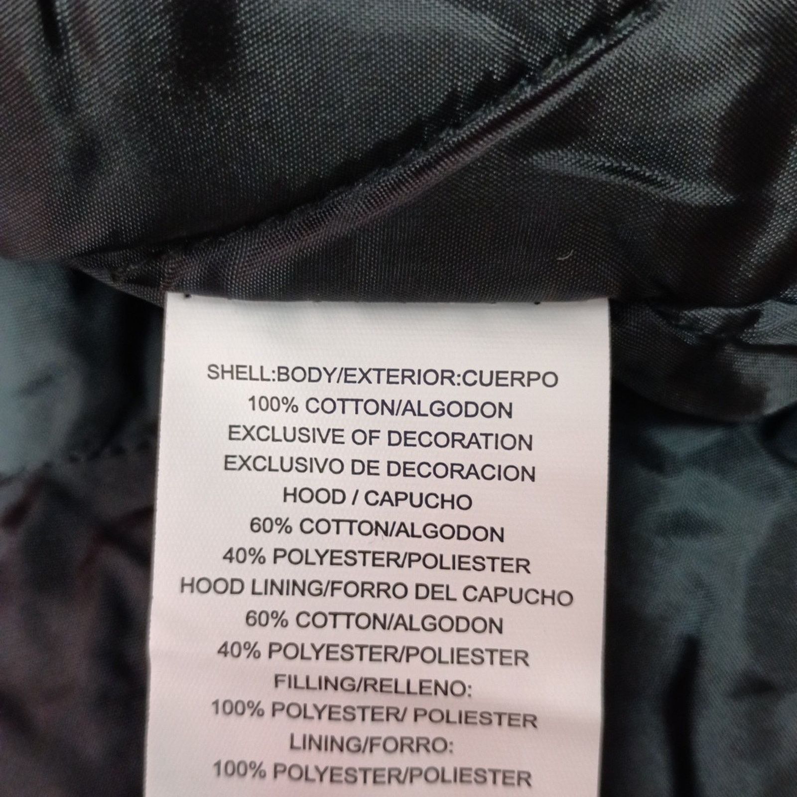 Wrangler Wrangler Shirt Jacket Quilt Lined Black Men's XL Canvas Hood Size US XL / EU 56 / 4 - 8 Thumbnail