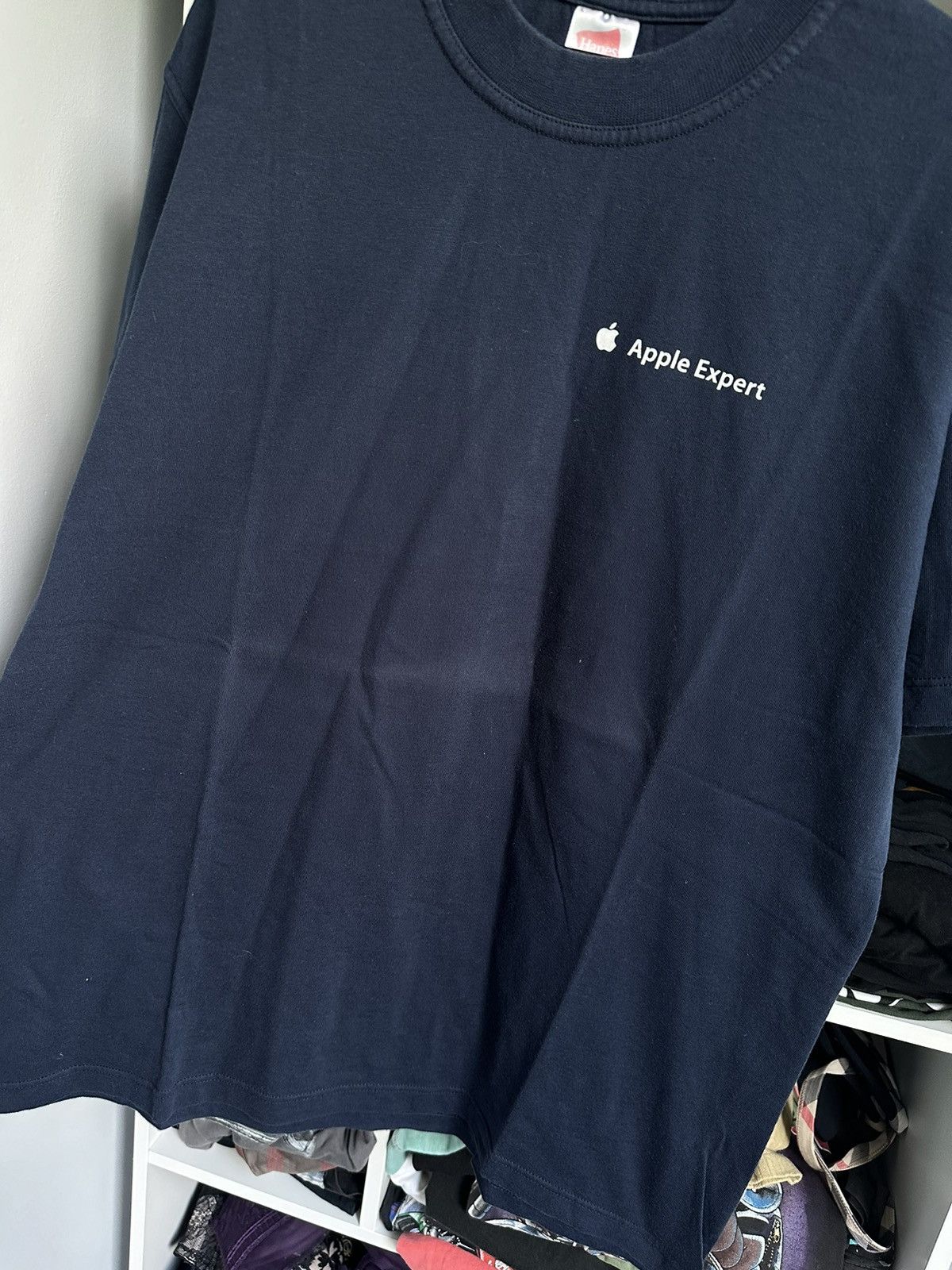 Apple 🔥VINTAGE APPLE FADED PROMO 00’s T-SHIRT🔥 Size US L / EU 52-54 / 3 - 3 Thumbnail