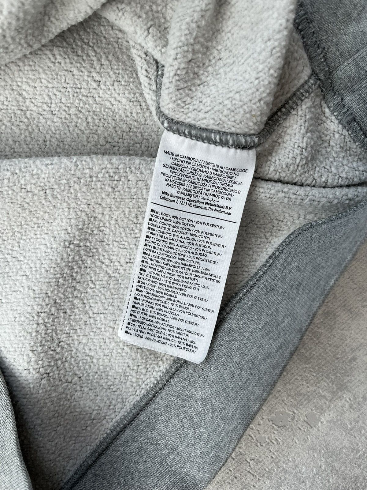 Nike × Vintage 00s Nike Spellout Embroidered Logo Vintage Y2K Hoodie Size US M / EU 48-50 / 2 - 4 Thumbnail
