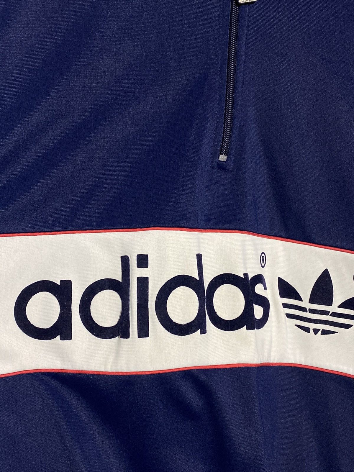 Adidas 🔥 ADIDAS VINTAGE UK WINDBREAKER 80S TRACK TREFOIL VIBES Size US S / EU 44-46 / 1 - 4 Thumbnail