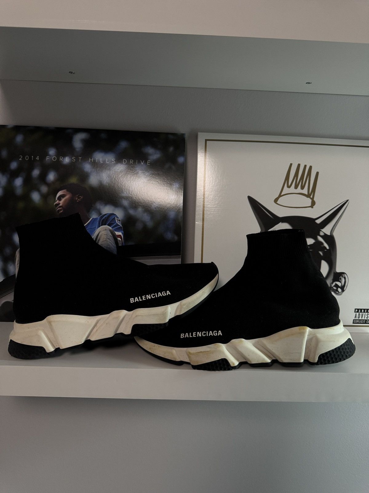 Balenciaga Balenciaga Speed Trainer Black Size 7 Size US 7 / EU 40 - 1 Thumbnail