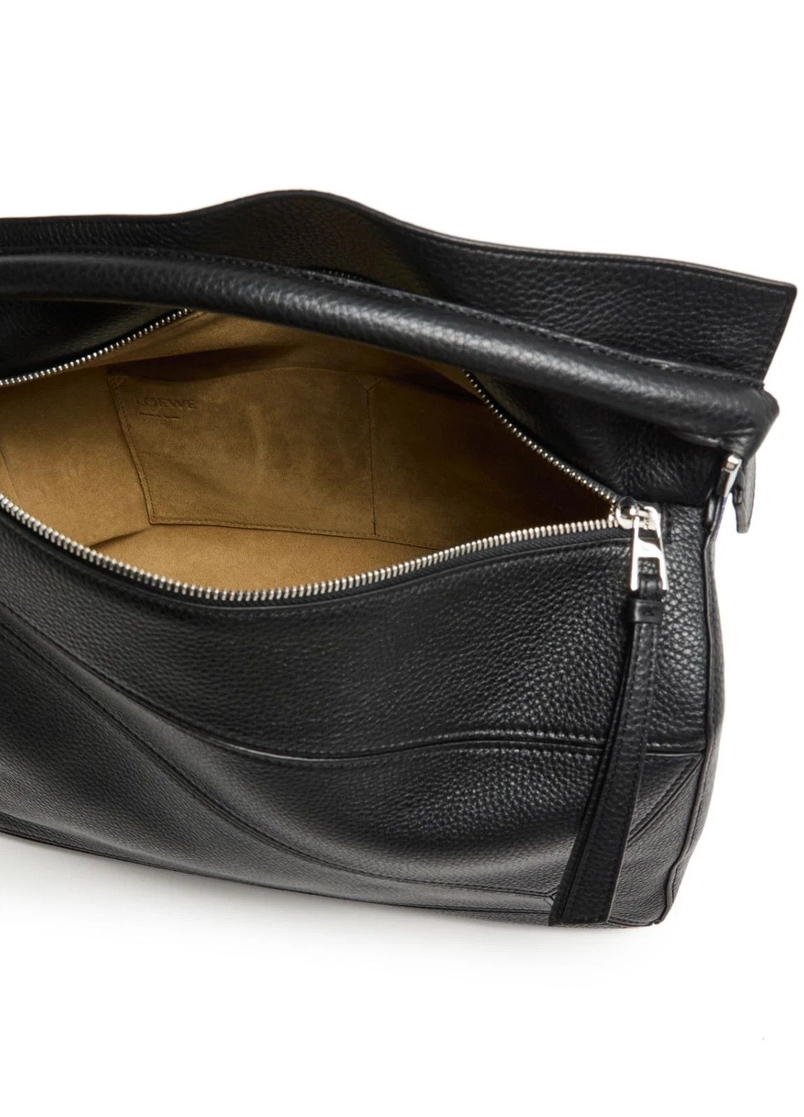 Loewe LOEWE Puzzle Lrg Black Top Handle Bag New & Auth Size ONE SIZE - 4 Thumbnail