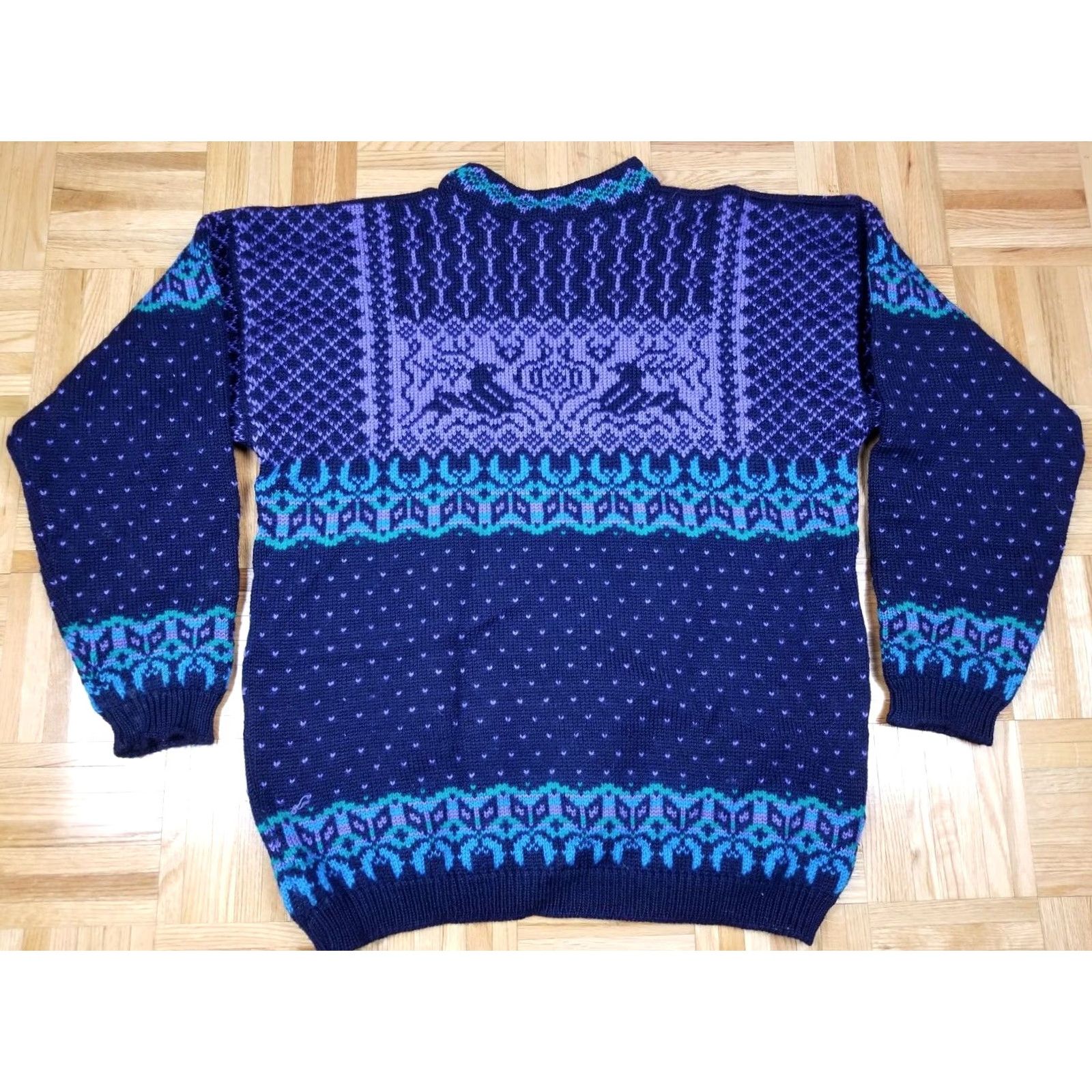 Dale Of Norway VINTAGE Dale of Norway Ski 100% Wool Sweater XL Blue Mens Pullover 90s Y2K Size XL Mens Friends 23 23 21 27 Size US XL / EU 56 / 4 - 7 Thumbnail