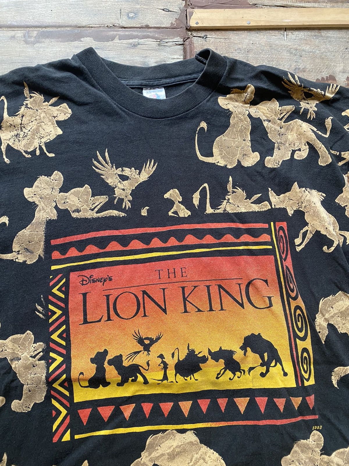 Disney × Vintage Vintage 1990 The Lion King T shirts Size US XL / EU 56 / 4 - 2 Thumbnail