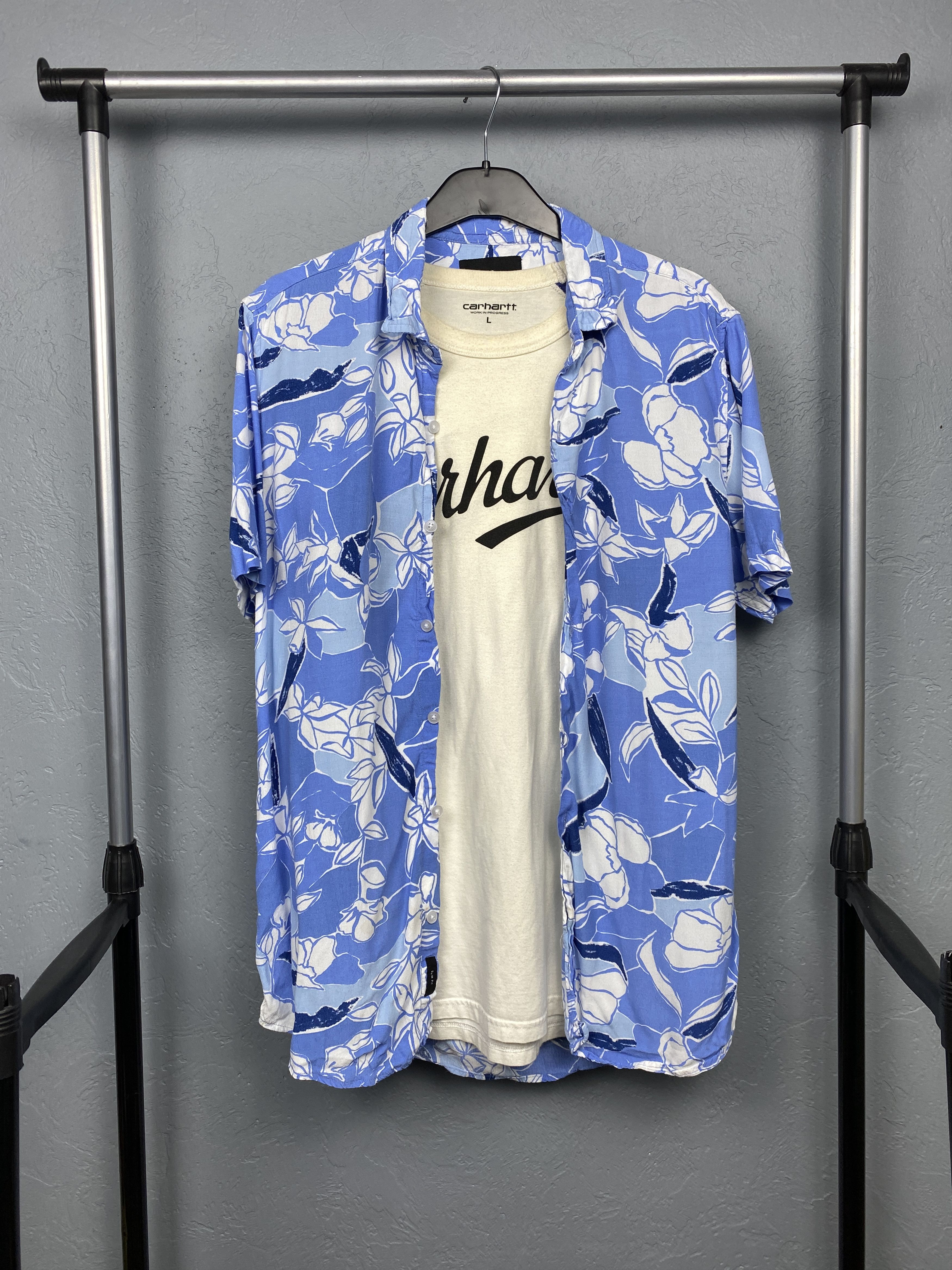 Paul Smith × Vintage Paul Smith London Vintage Mens Hawaiian Shirt Size US XL / EU 56 / 4 - 1 Thumbnail
