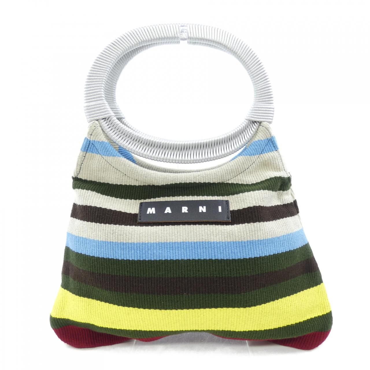Marni Marni Marni MARNI MARKET BOAT cotton tote bag Textile Tote Bag BOMH0003Q0 DUTY FREE for USA Size ONE SIZE - 1 Thumbnail