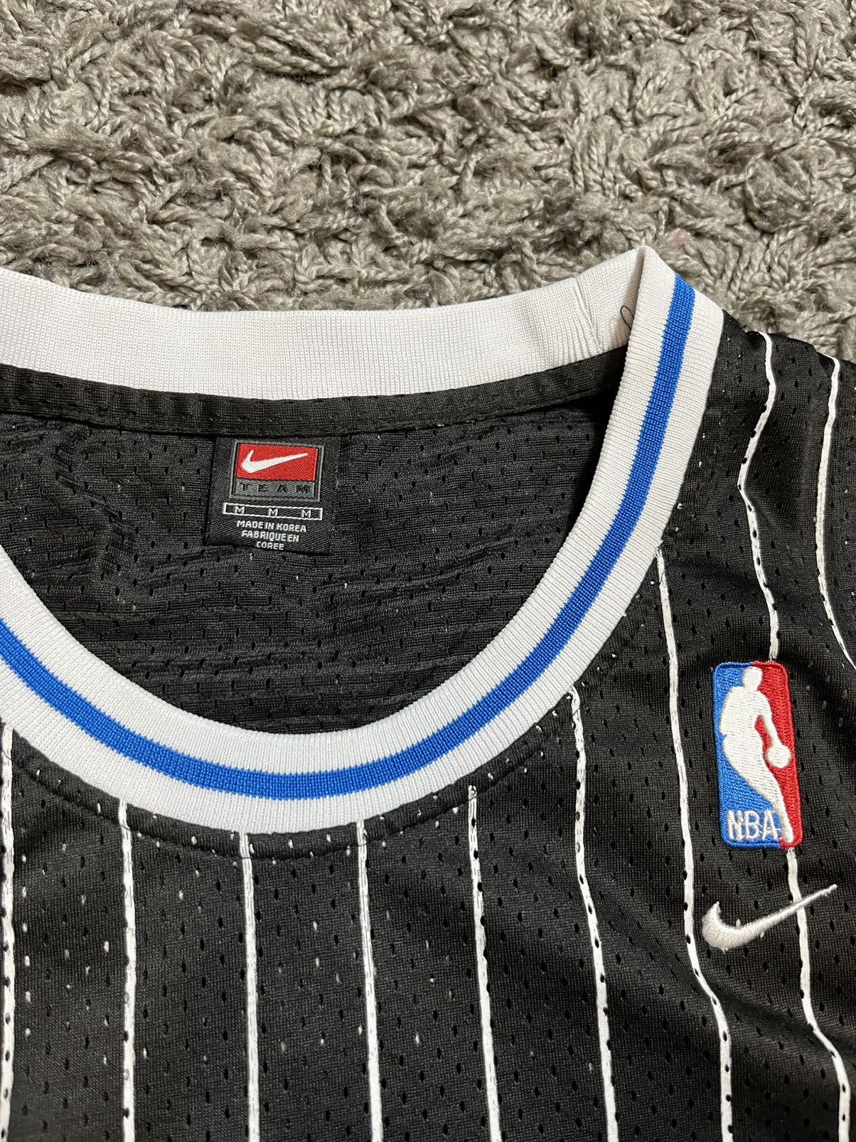 NBA × Vintage ORLANDO MAGIC O’NEAL #32 NBA SOCCER JERSEY SHIRT Size US M / EU 48-50 / 2 - 3 Thumbnail