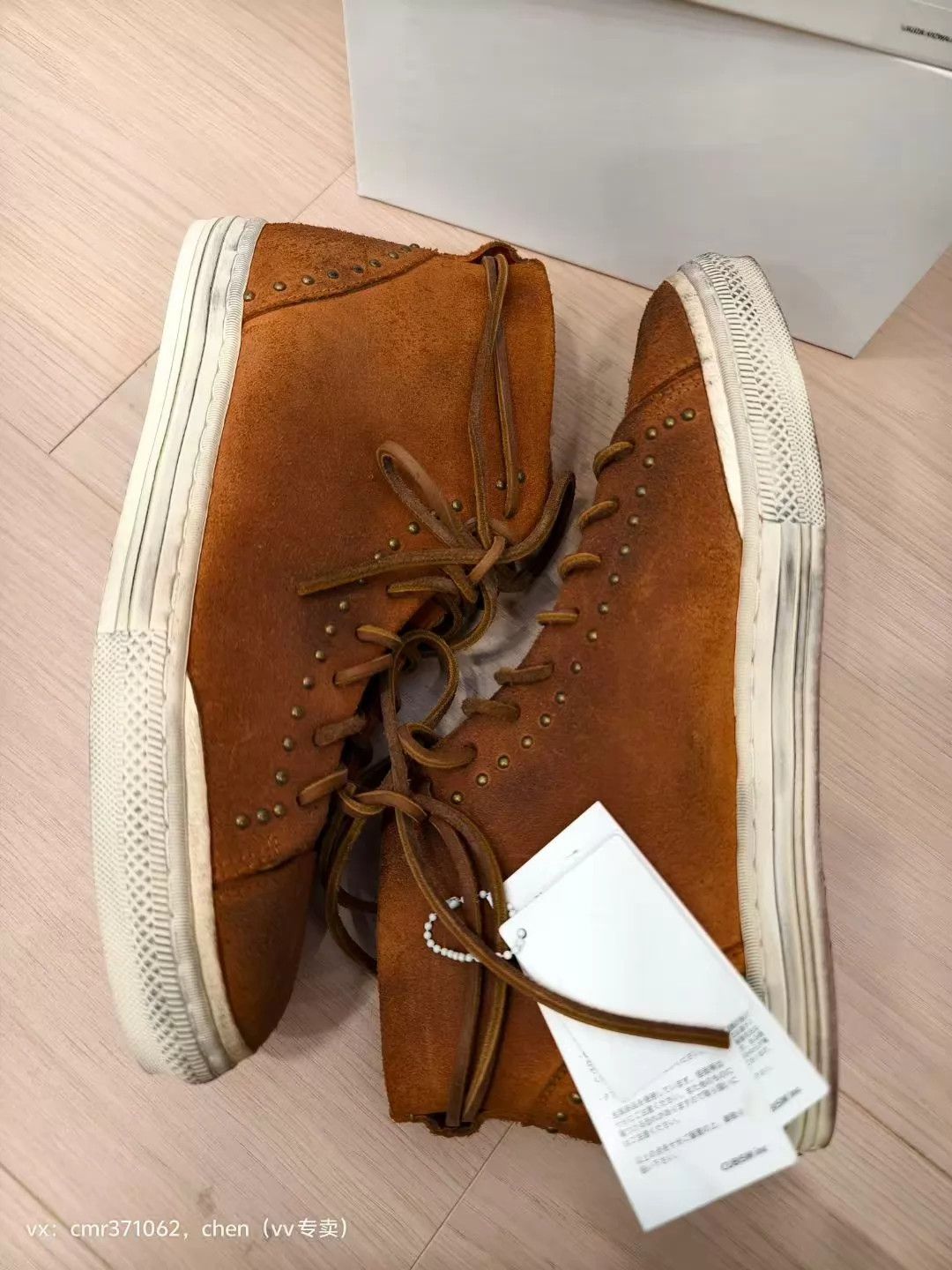 Visvim visvim lauda kiowa folk dk brown 9 new Horween Cork Size US 8 / EU 41 - 4 Thumbnail
