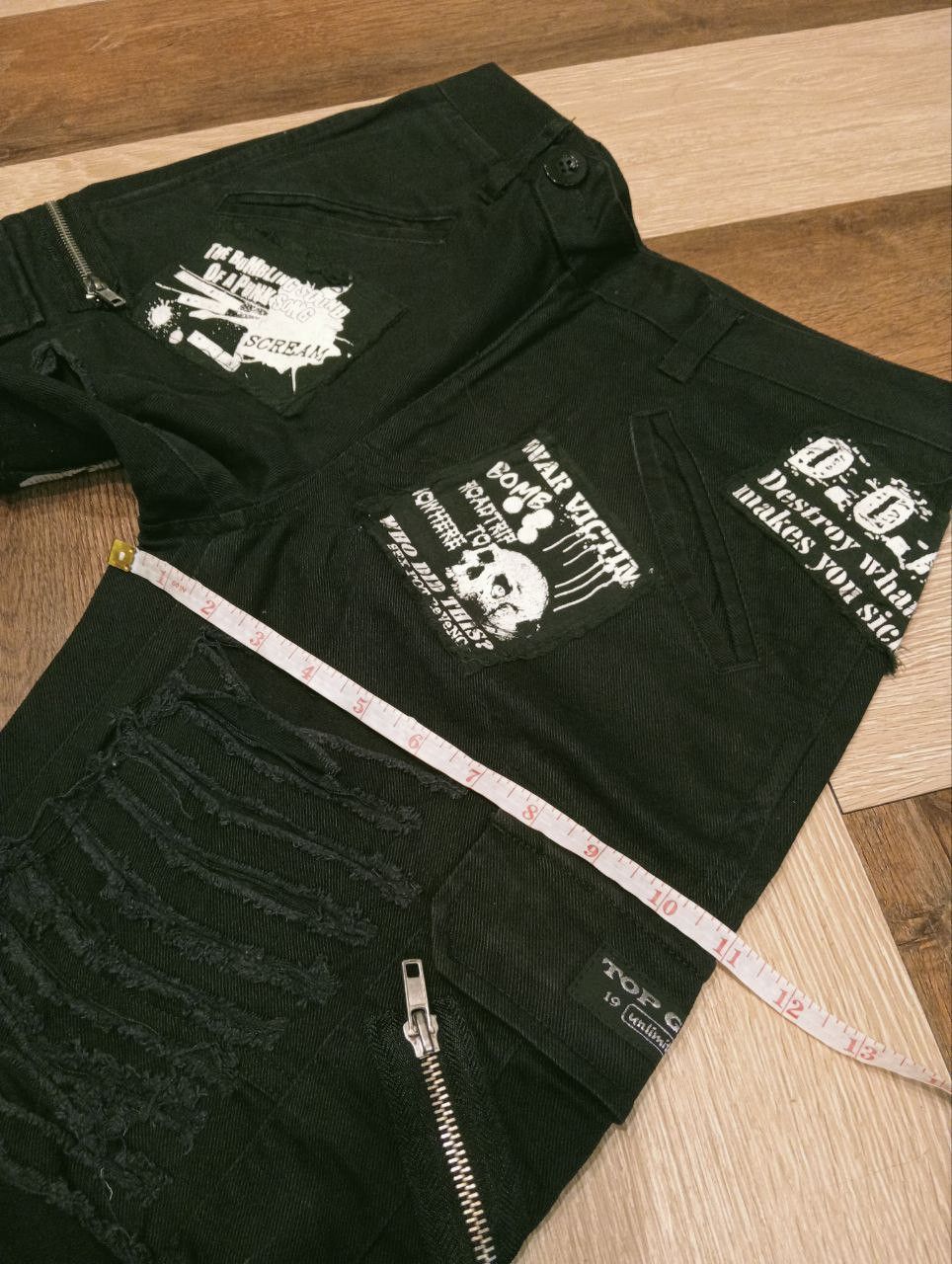 Seditionaries SEX POT REVENGE JAPAN BY THE ROADSIDE PUNK PANTS Size US 30 / EU 46 - 19 Thumbnail