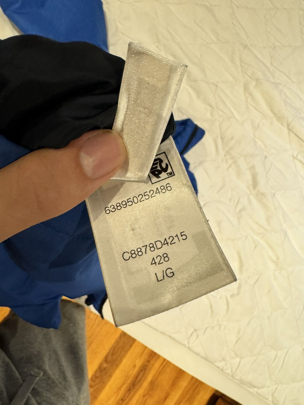 Tommy Hilfiger Tommy Hilfiger Waterproof Pullover Blue Size US L / EU 52-54 / 3 - 7 Thumbnail