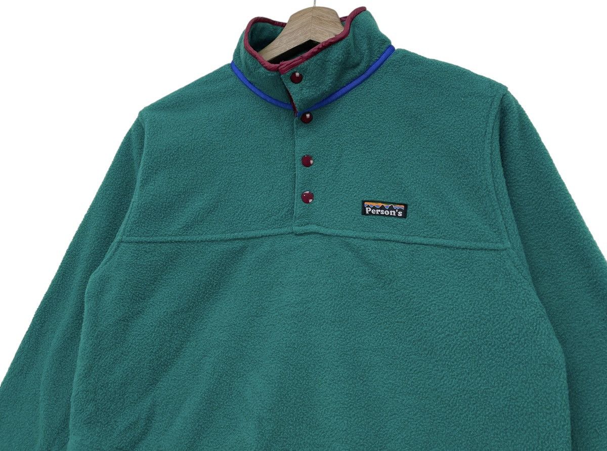 Patagonia 🔥Vintage Persons Fleece Pullover Half Snap Button Size M / US 6-8 / IT 42-44 - 3 Thumbnail