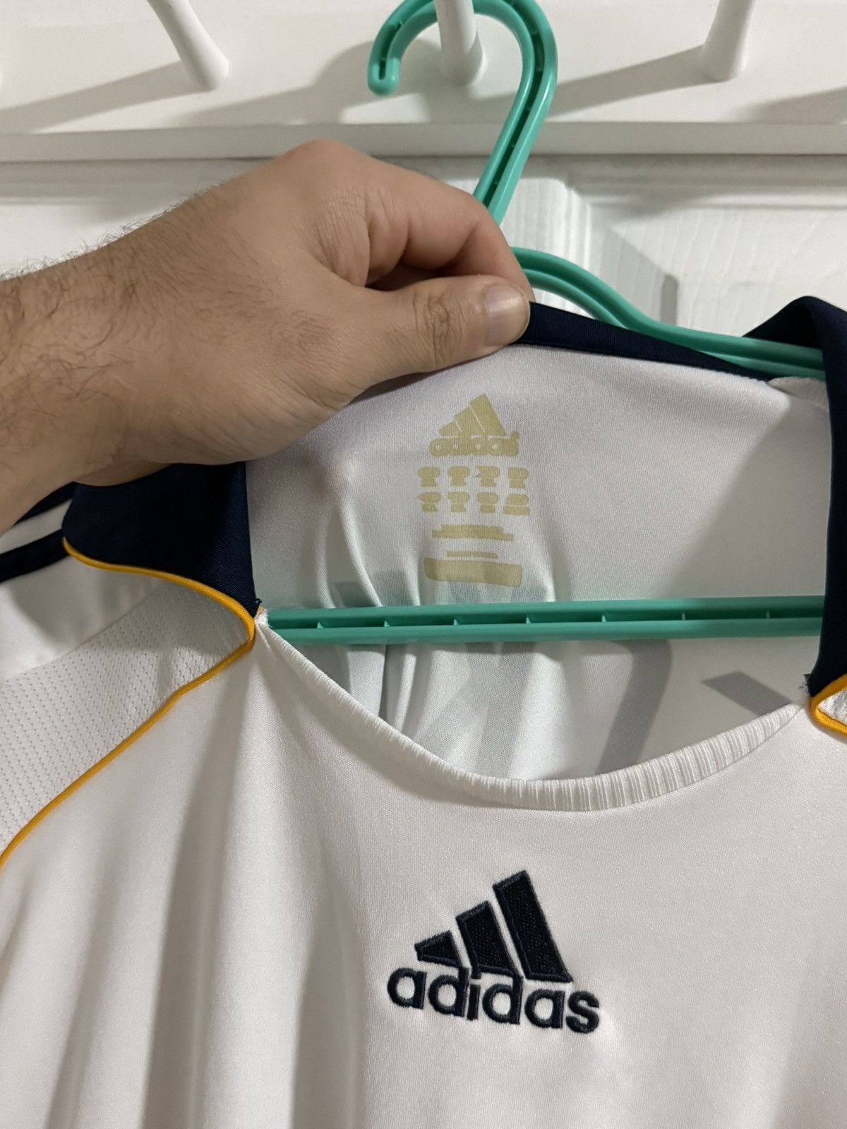 Adidas Adidas LA galaxy David Beckham jersey 2008 Size US XXL / EU 58 / 5 - 4 Thumbnail
