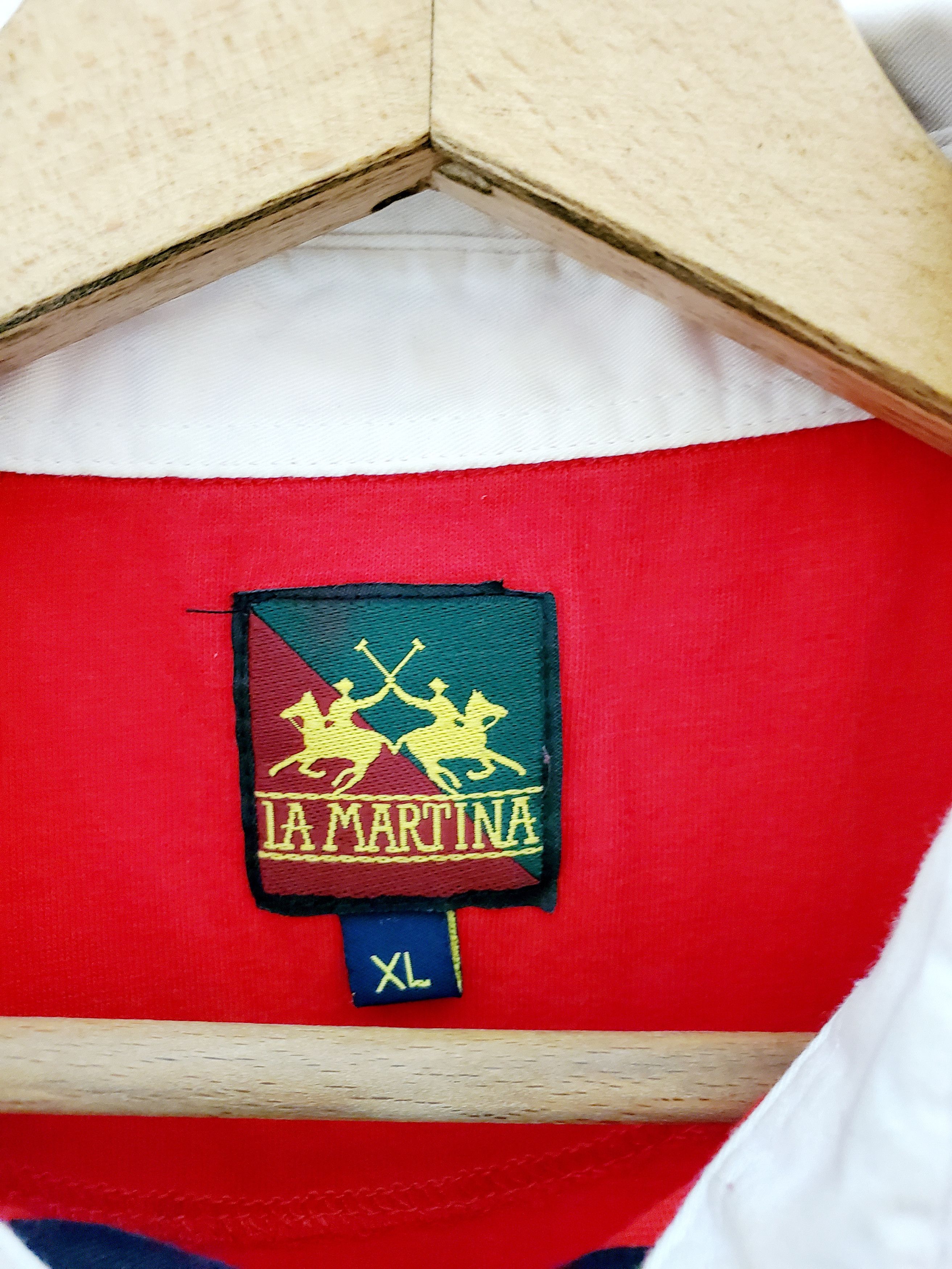 Japanese Brand × La Martina × Vintage LA Martina polo Argentino varsity match London Tshirt Xl Size US XL / EU 56 / 4 - 4 Thumbnail