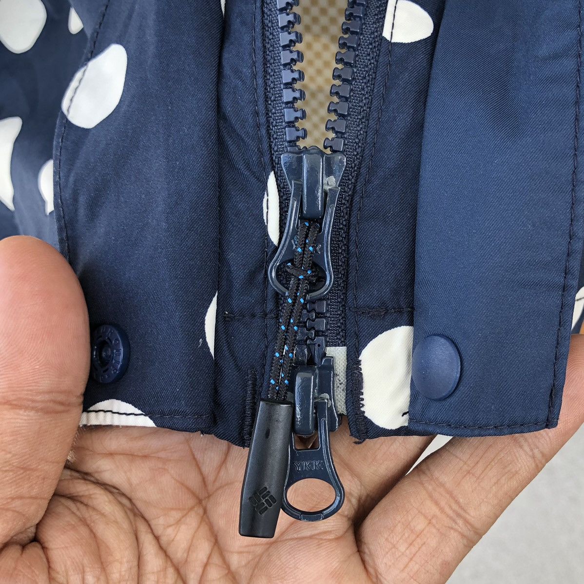 Columbia Columbia Women Polkadot Waterproof Light Jacket With Hoodie Size M / US 6-8 / IT 42-44 - 11 Thumbnail